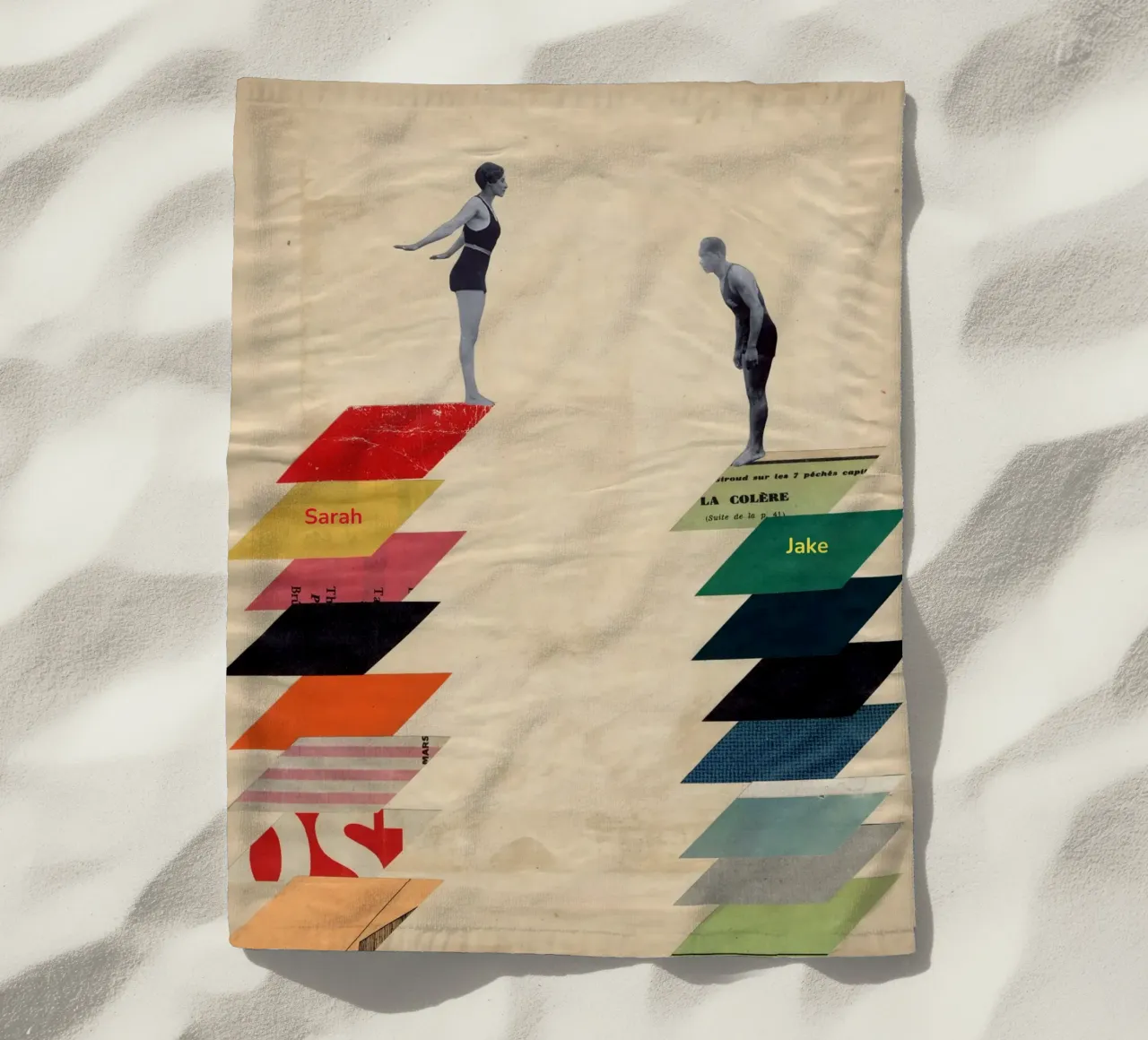 Insieme telo mare da Cassia Beck Collage