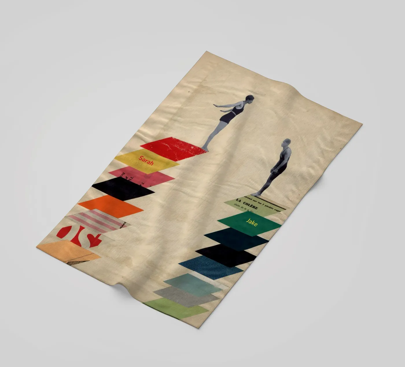 Insieme telo mare da Cassia Beck Collage