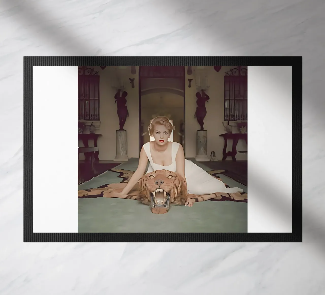 Slim Aarons - La bella e la bestia zerbino da kaitlinparkershop