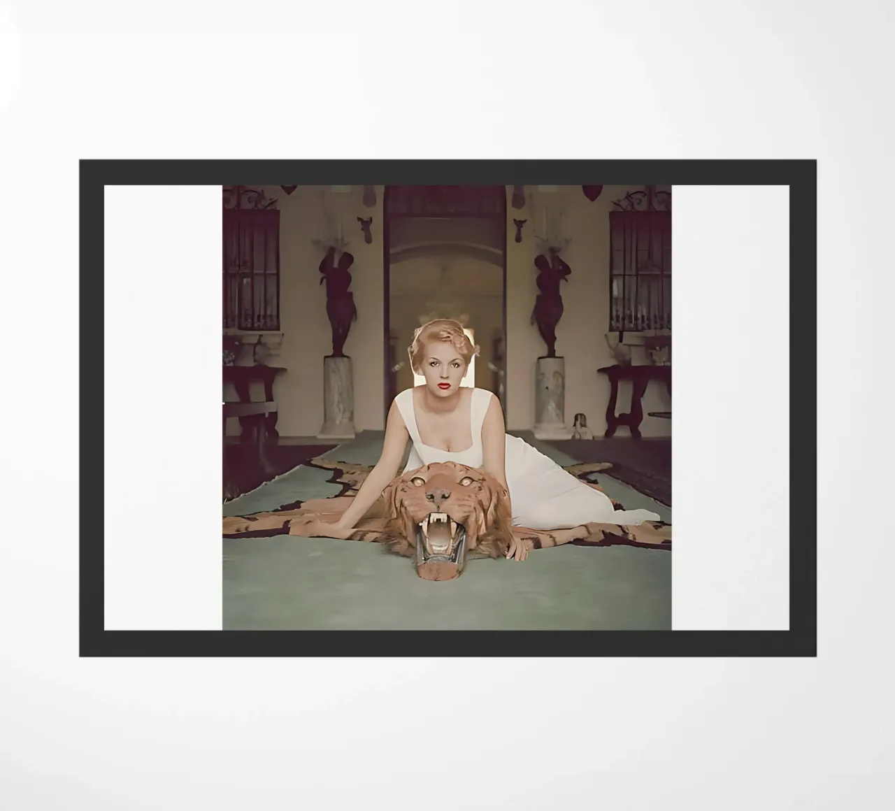 Slim Aarons - La bella e la bestia zerbino da kaitlinparkershop