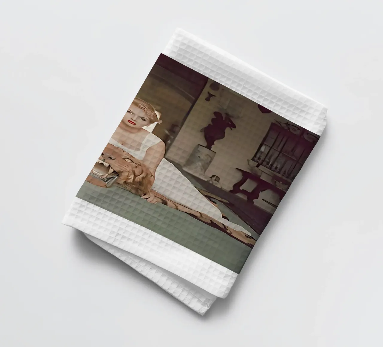 Slim Aarons - La bella e la bestia canovaccio da cucina da kaitlinparkershop