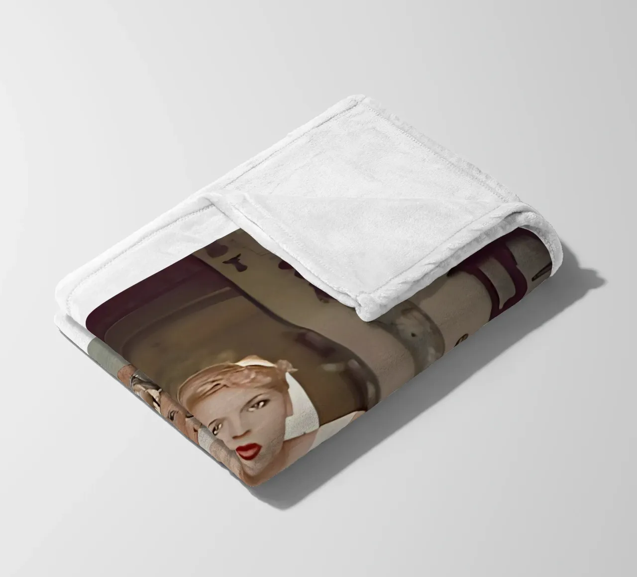 Slim Aarons - La bella e la bestia coperta in pile da kaitlinparkershop