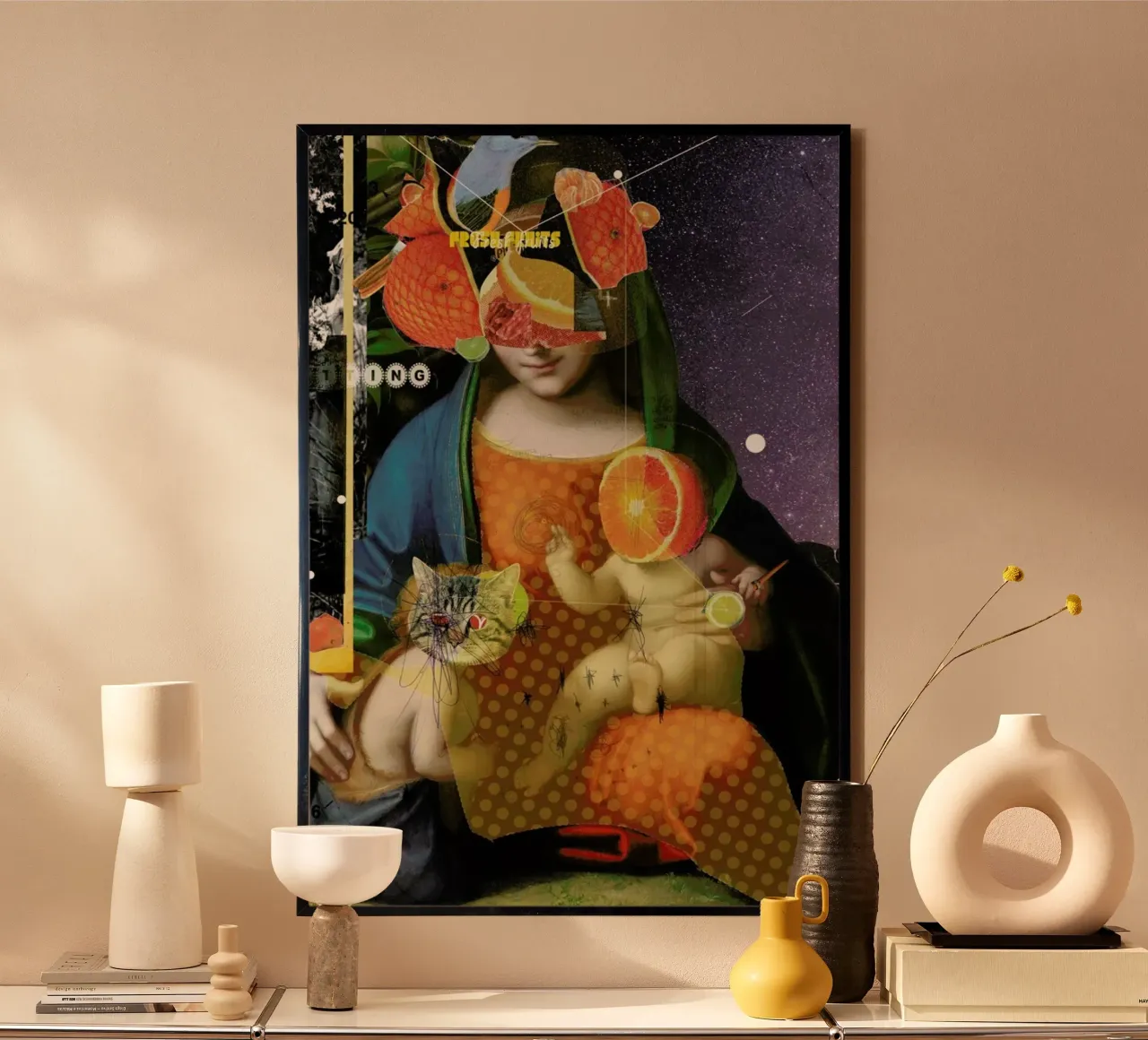 Fresh Fruits 4 22 poster con telaio in alluminio da Marko Köppe