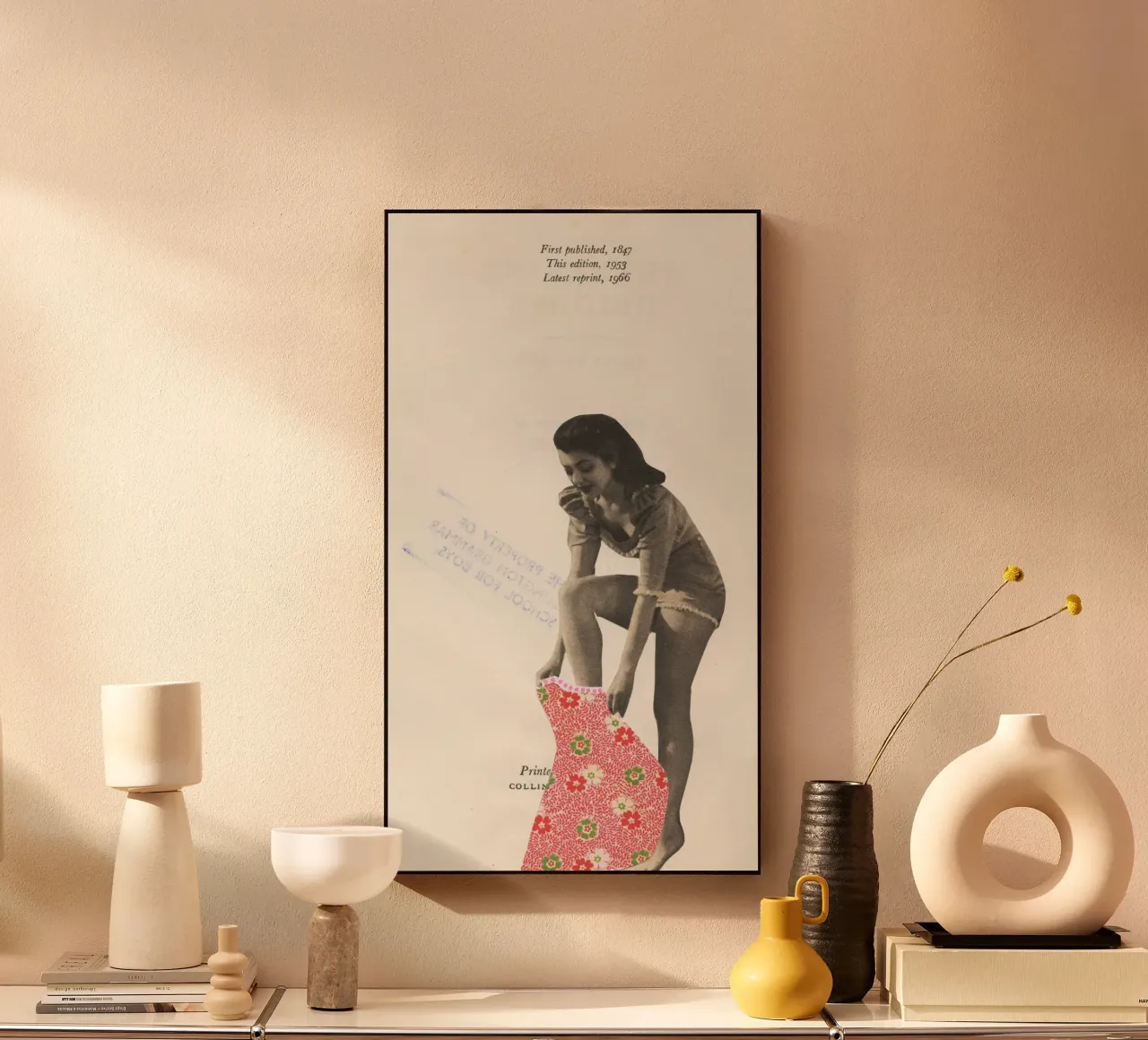 Adorn acryl van Cassia Beck Collage