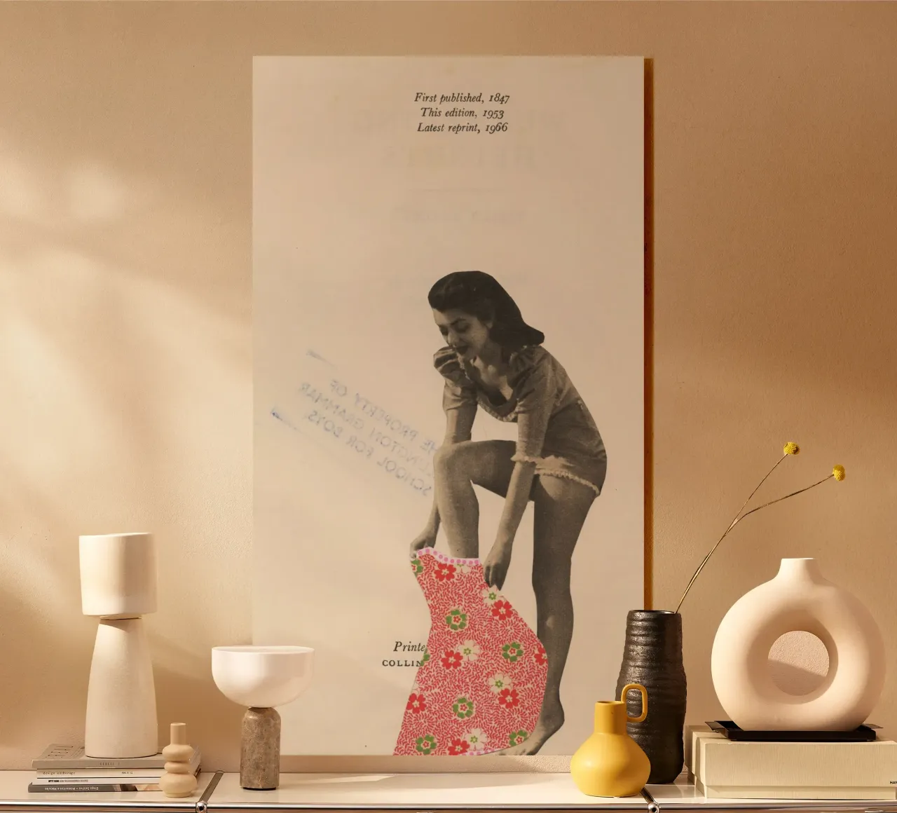 Adorn acryl van Cassia Beck Collage