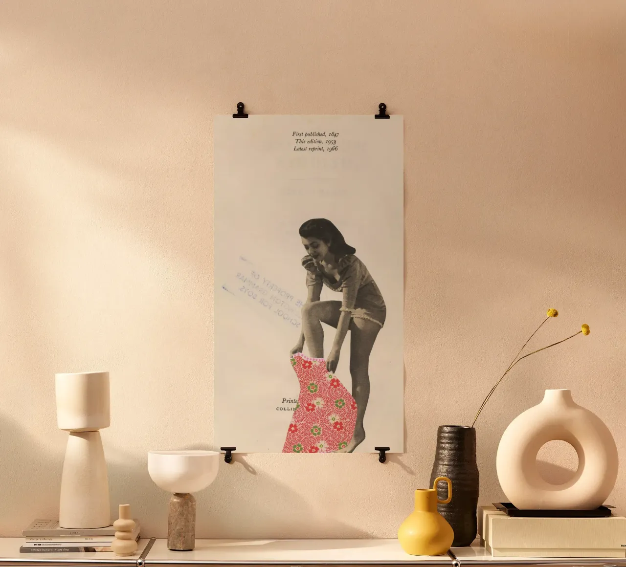 Versier poster van Cassia Beck Collage