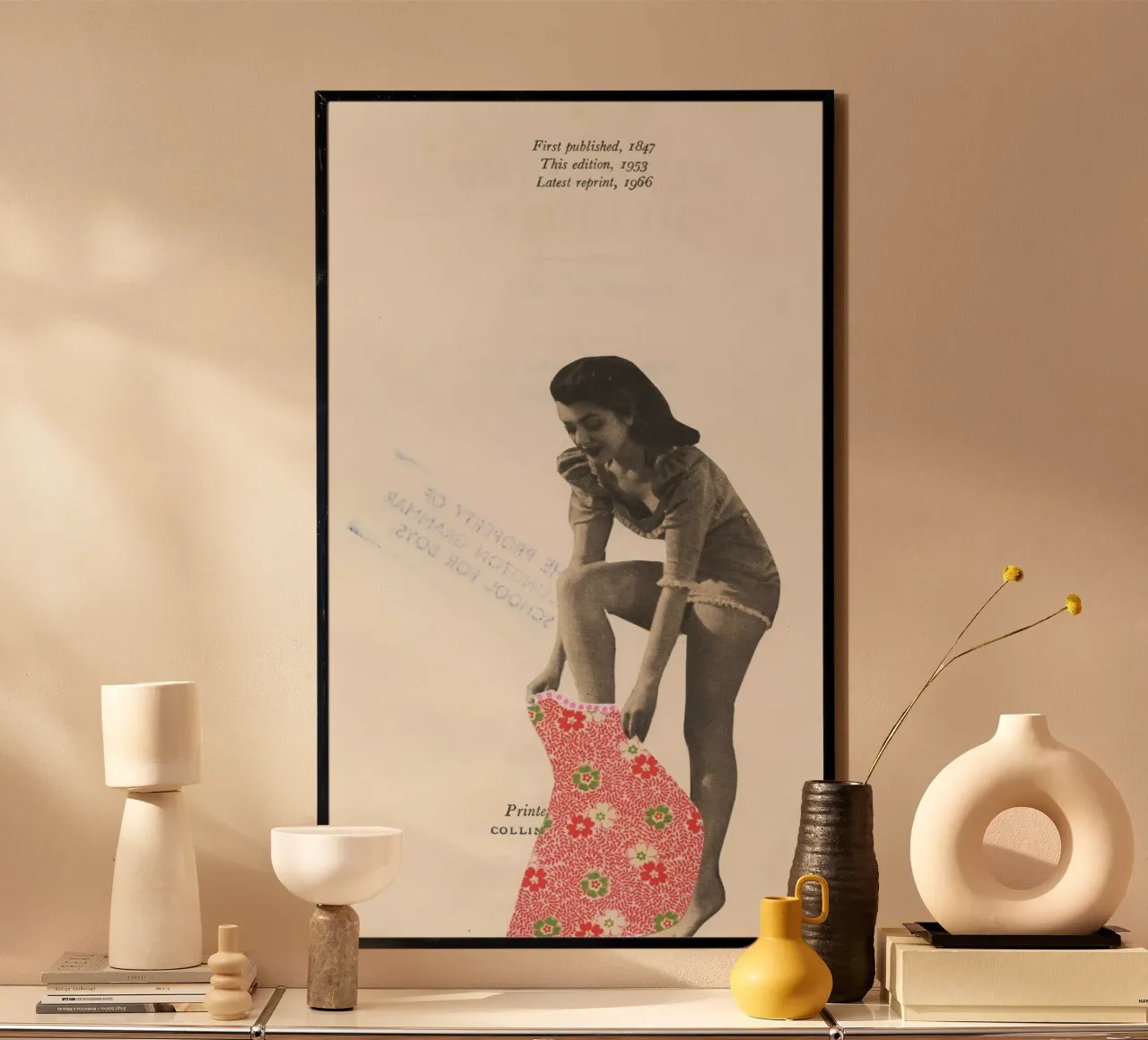 Versier poster van Cassia Beck Collage