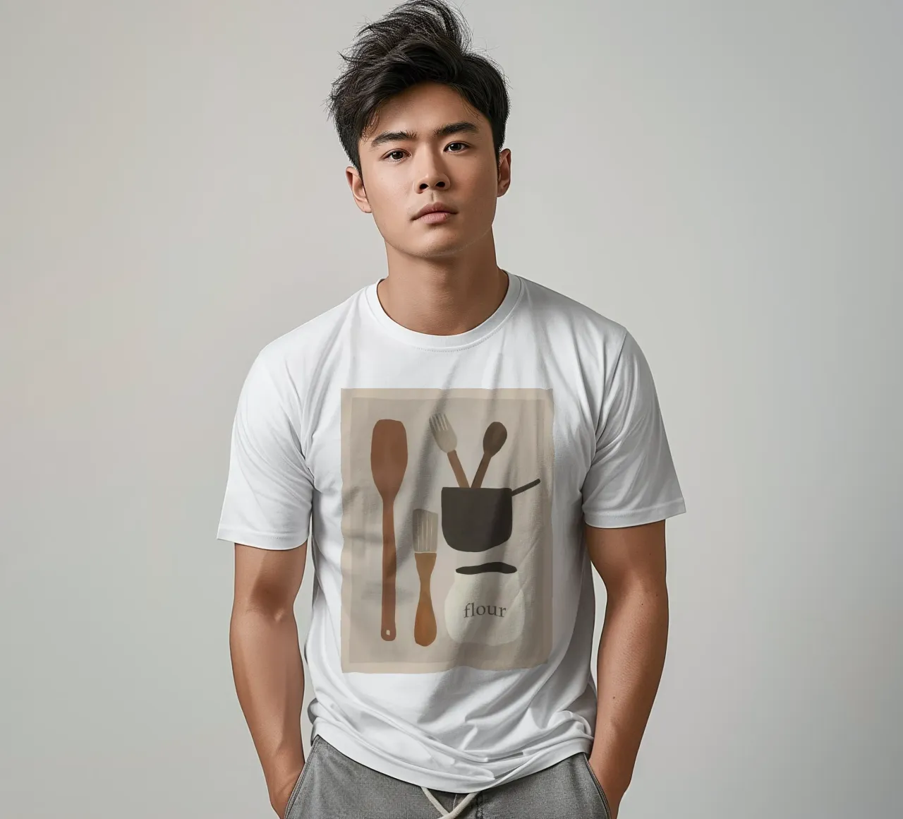 Natura morta in cucina I t-shirt da ThingDesign