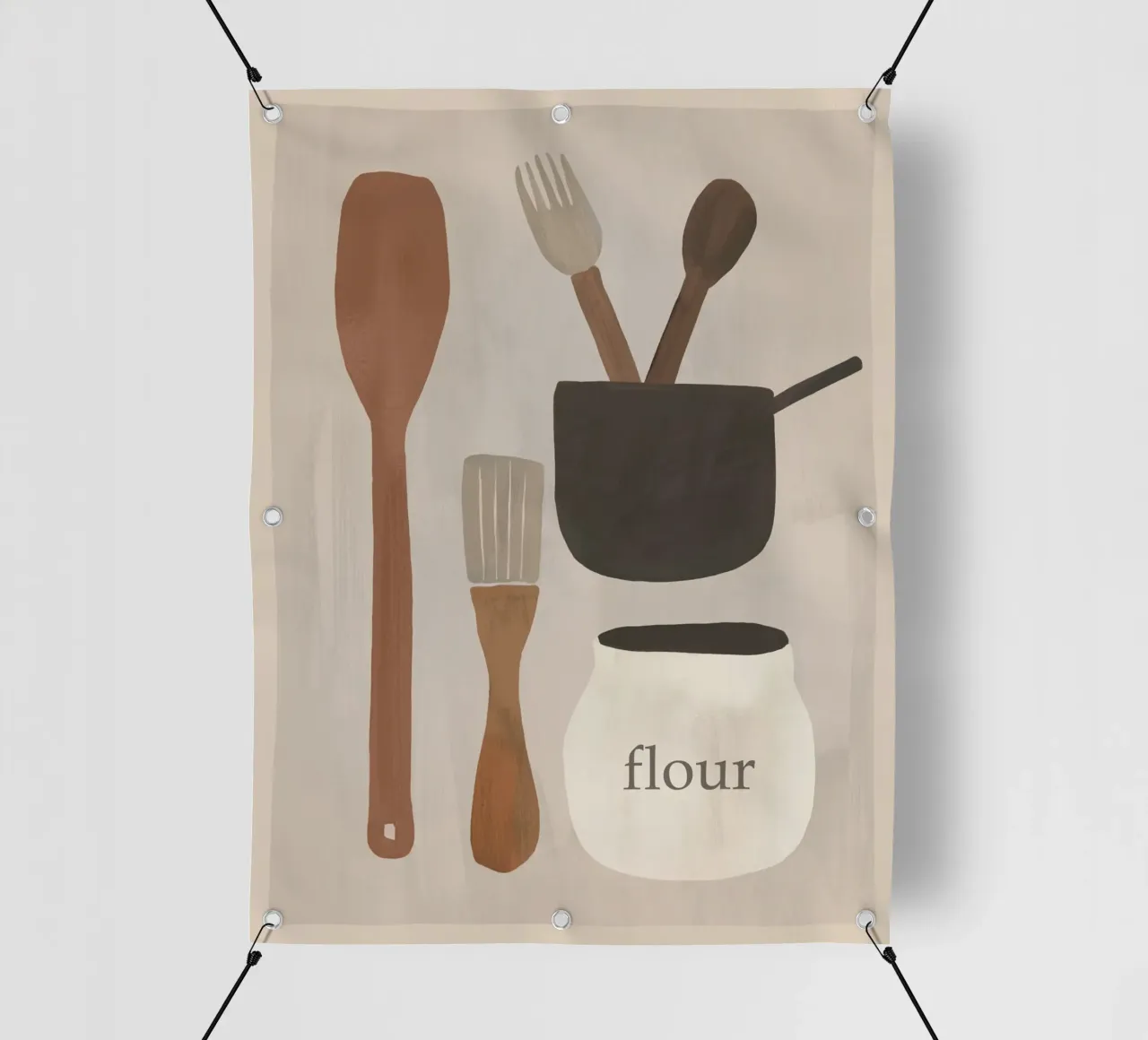 Natura morta in cucina I telo in pvc da ThingDesign