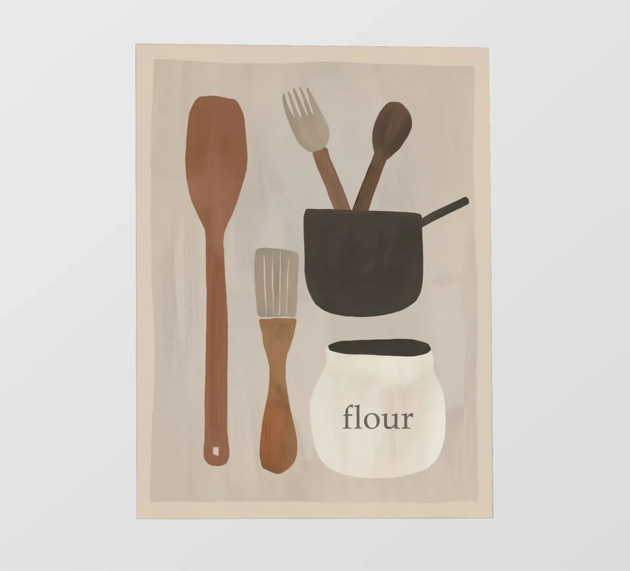 Natura morta in cucina I telo in pvc da ThingDesign