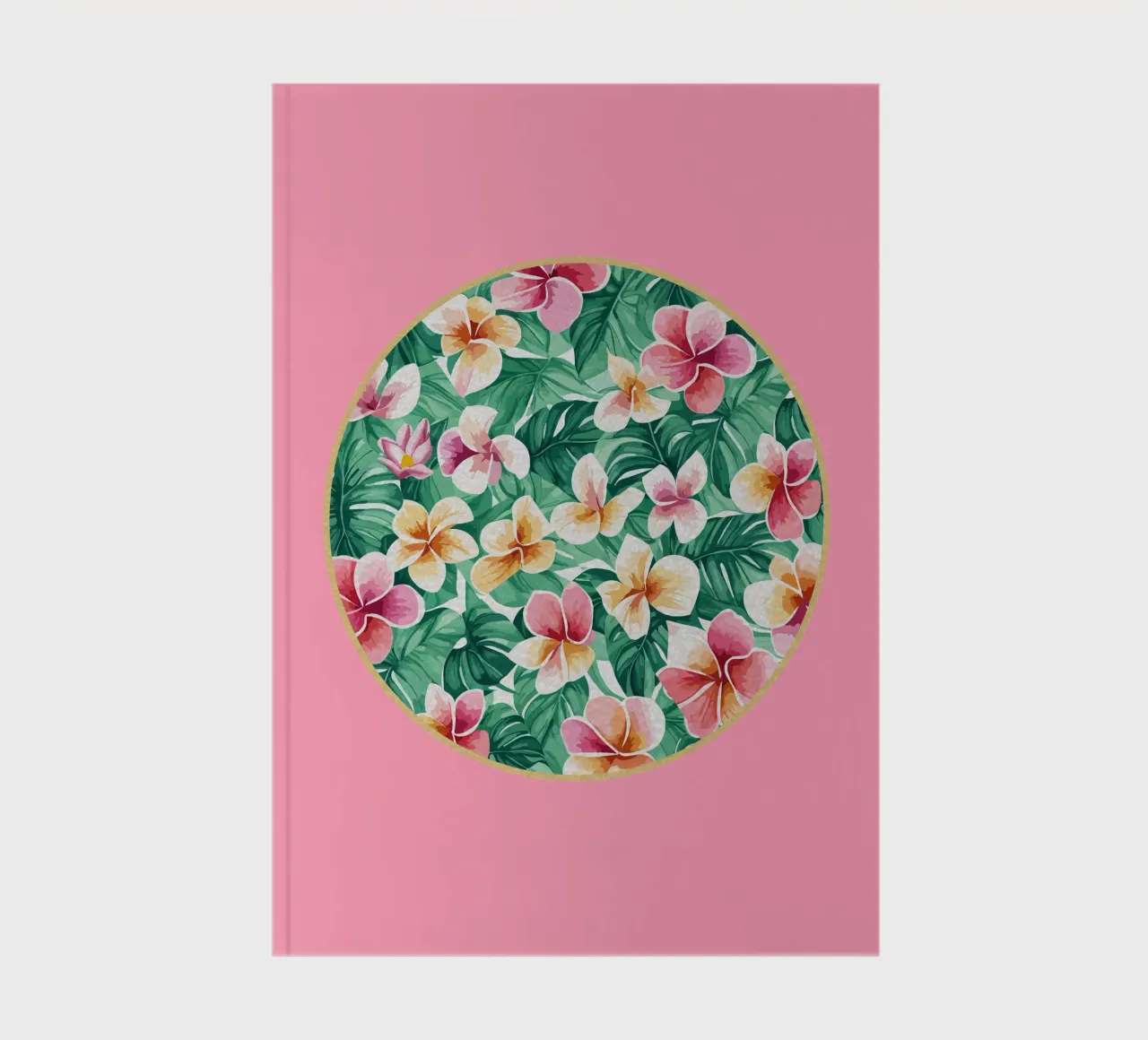 Plumeria Jungle notebook by Nina May Design Studio