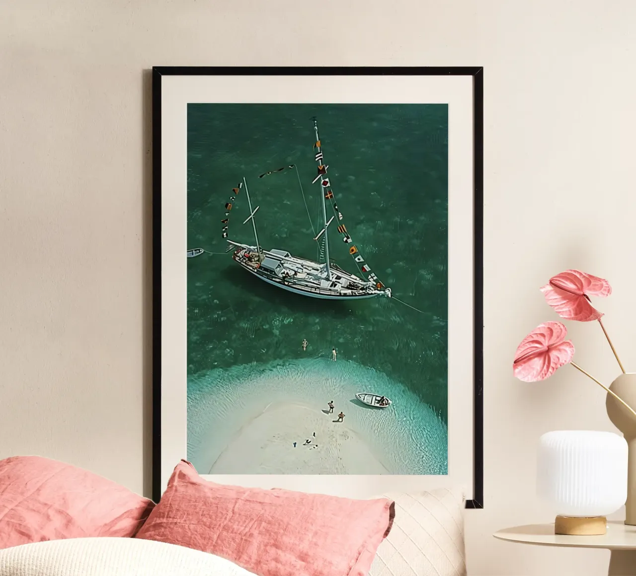 Slim Aarons - Vacanze a Exuma carta hahnemühle da kaitlinparkershop