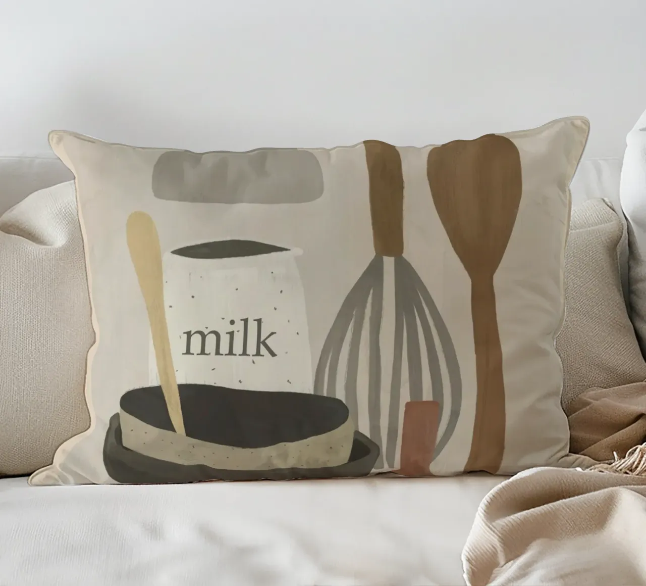 Natura morta in cucina II cuscino da ThingDesign
