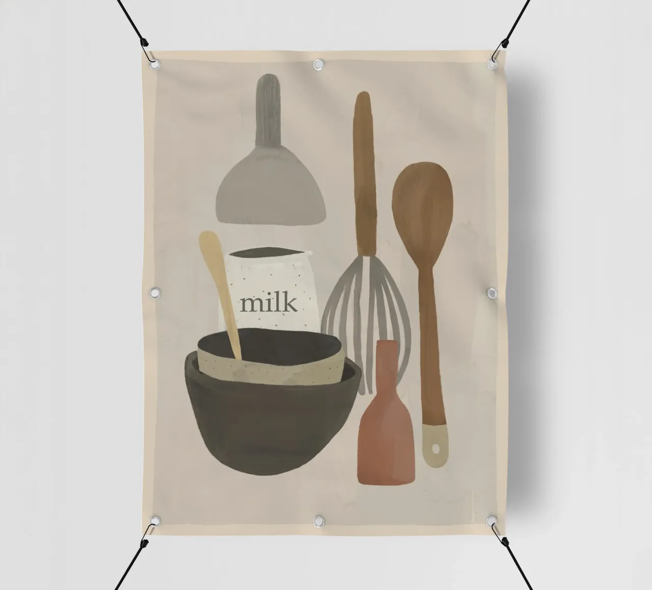 Natura morta in cucina II telo in pvc da ThingDesign