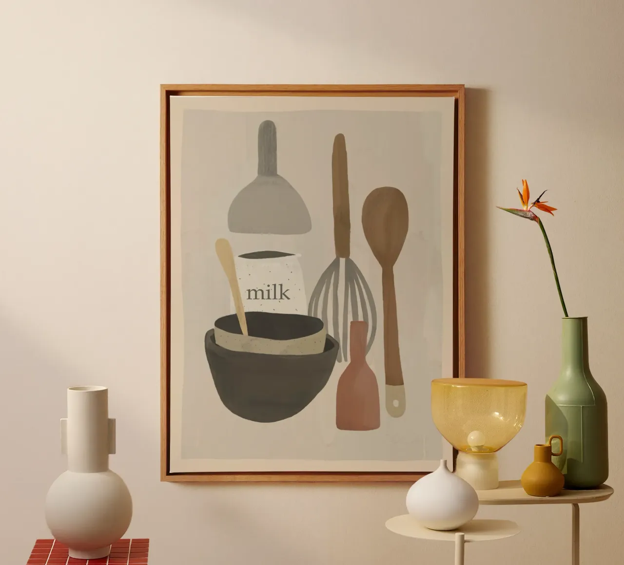 Natura morta in cucina II tela da ThingDesign