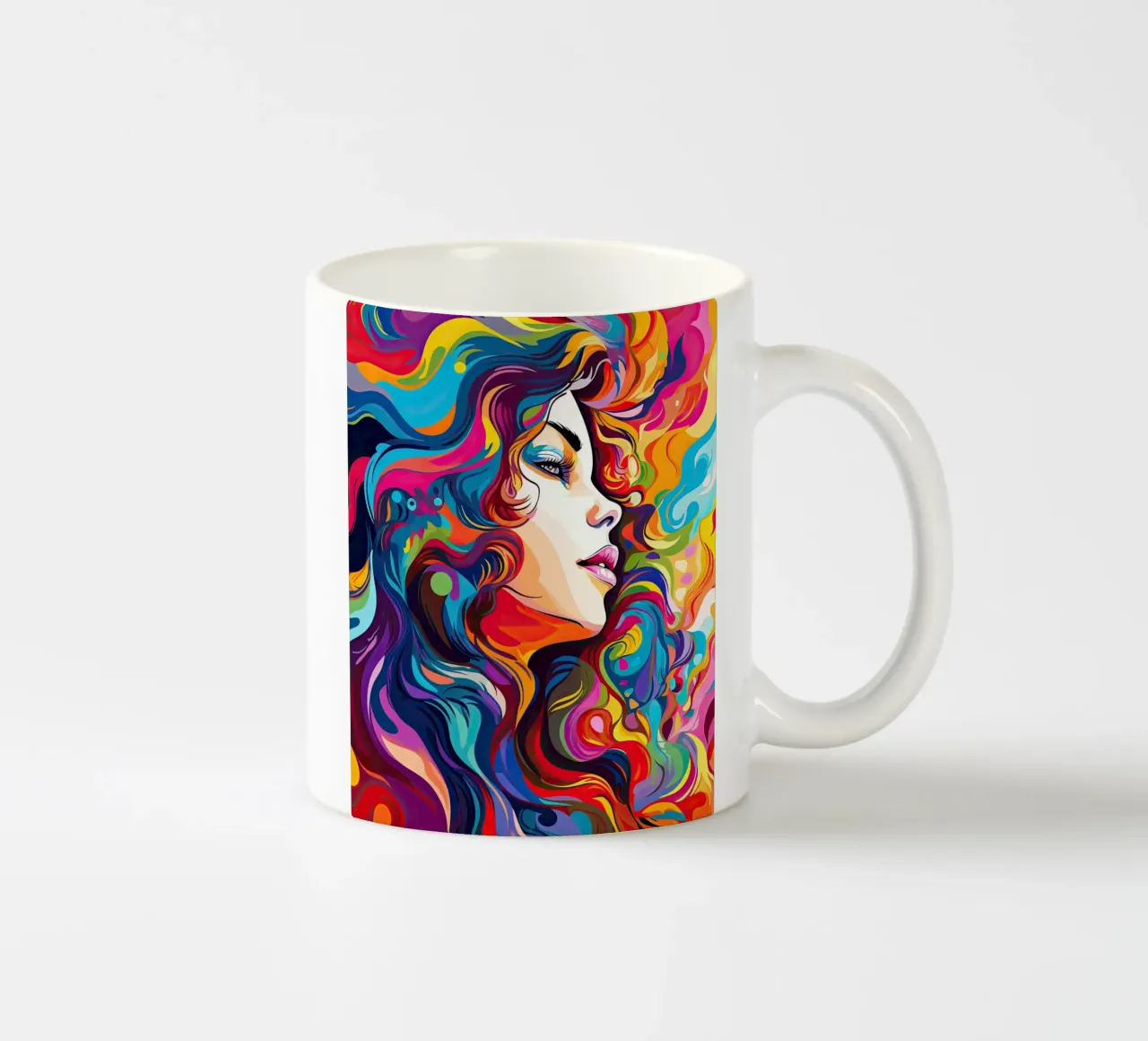 Capelli pieni di colori tazza in ceramica da Imagine