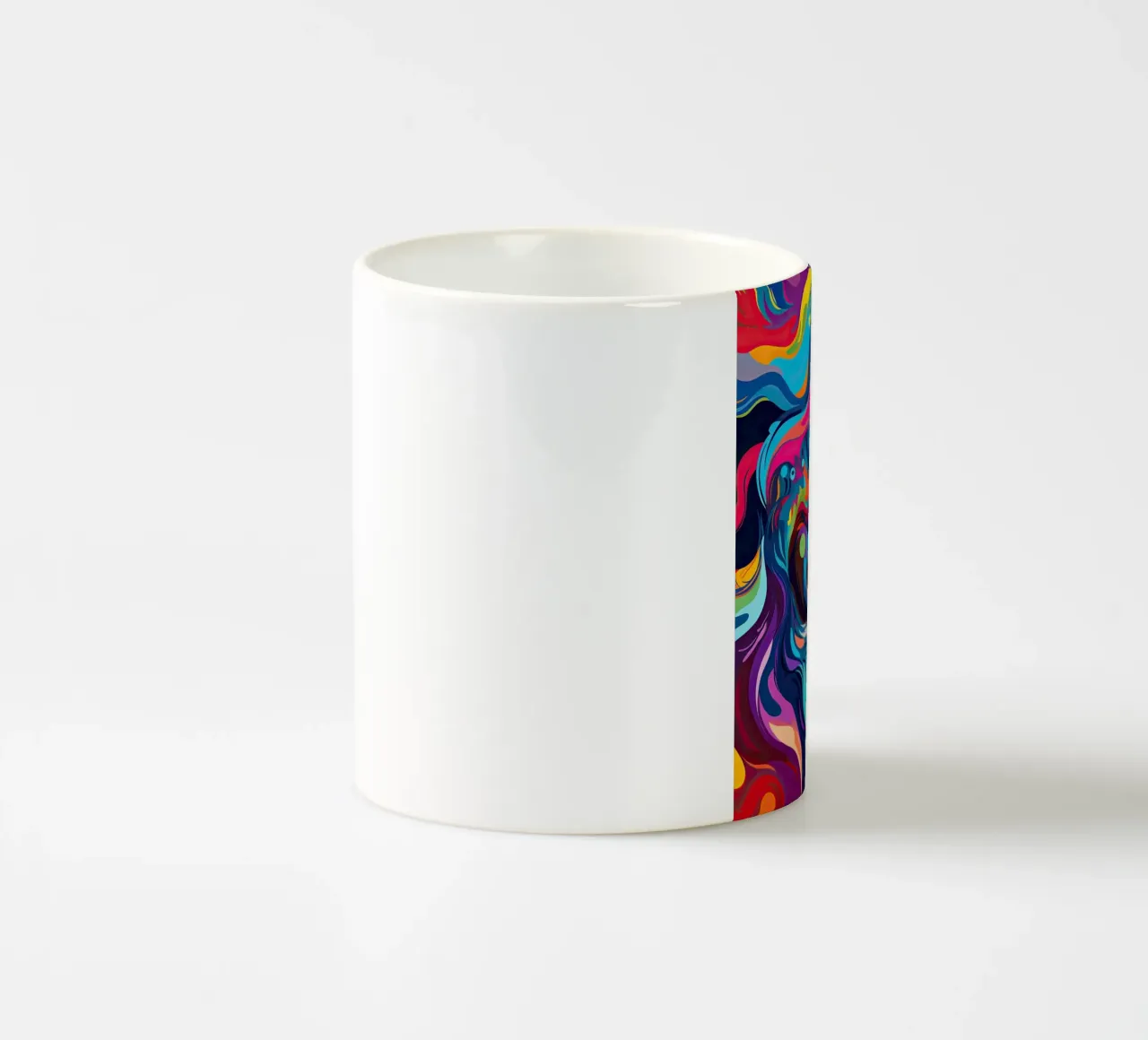 Capelli pieni di colori tazza in ceramica da Imagine
