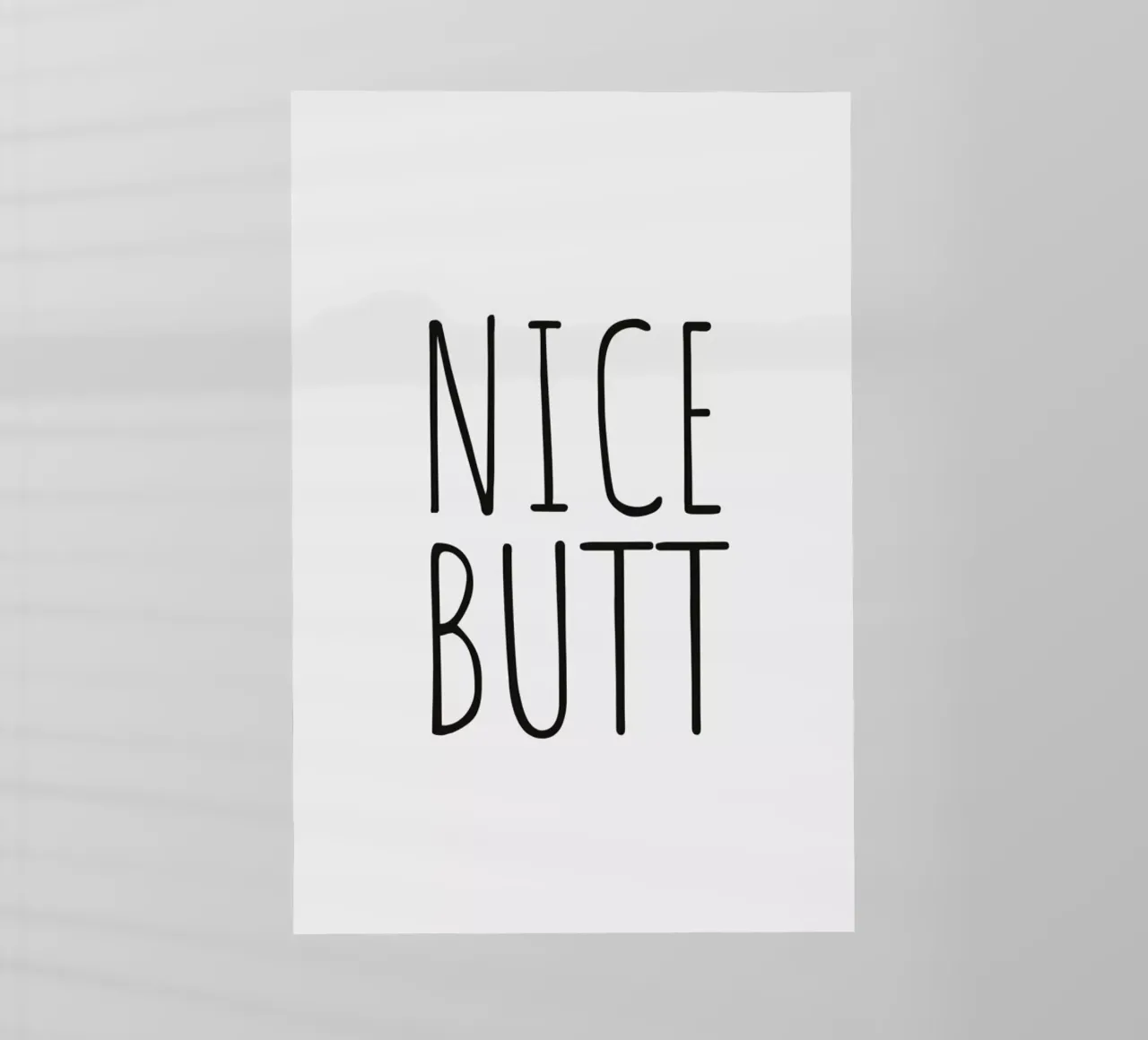 Nice Butt pellicola backlit da Ayleen