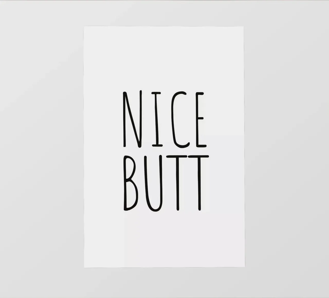 Nice Butt pellicola backlit da Ayleen