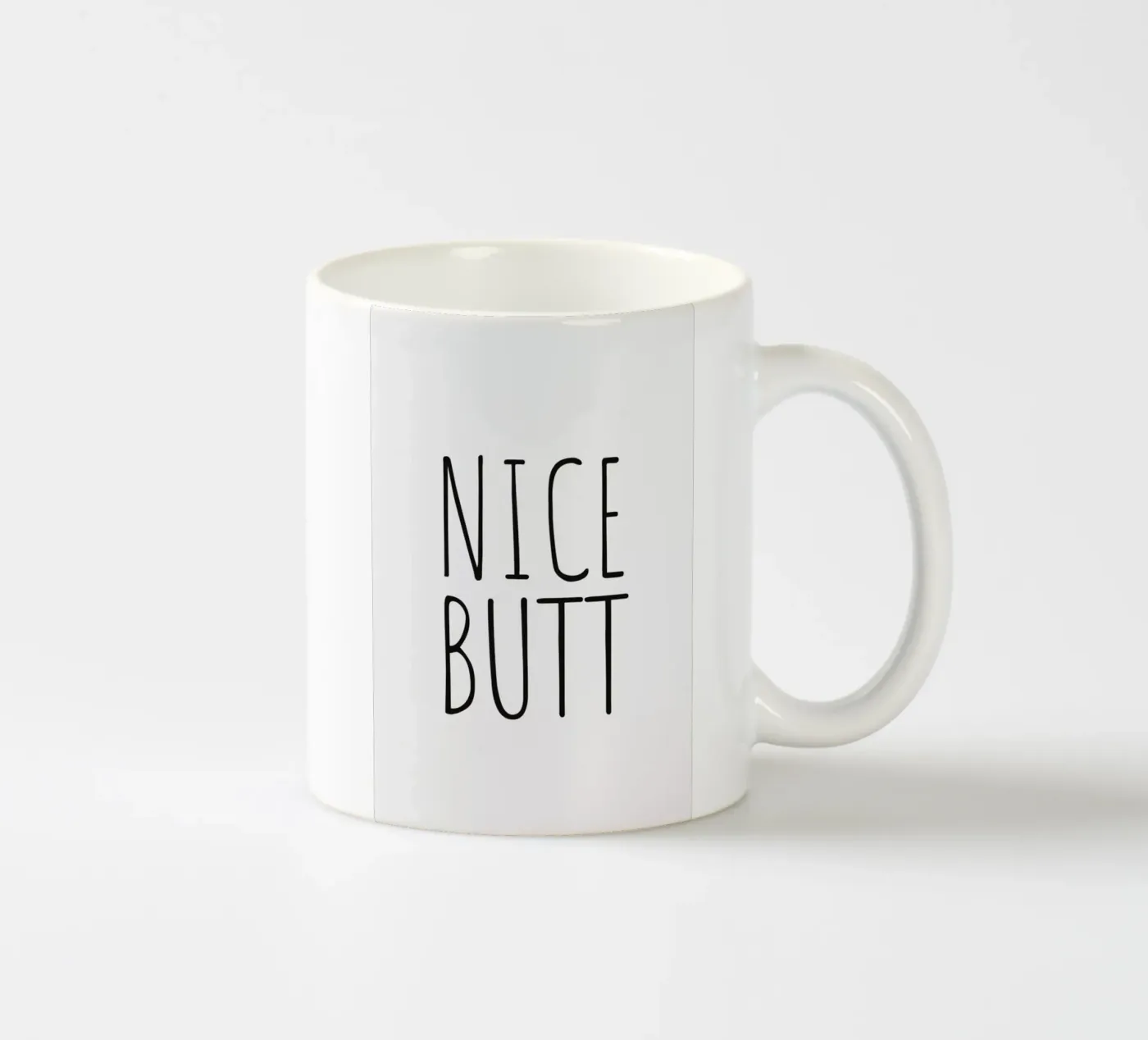 Nice Butt ceramic mug by Ayleen