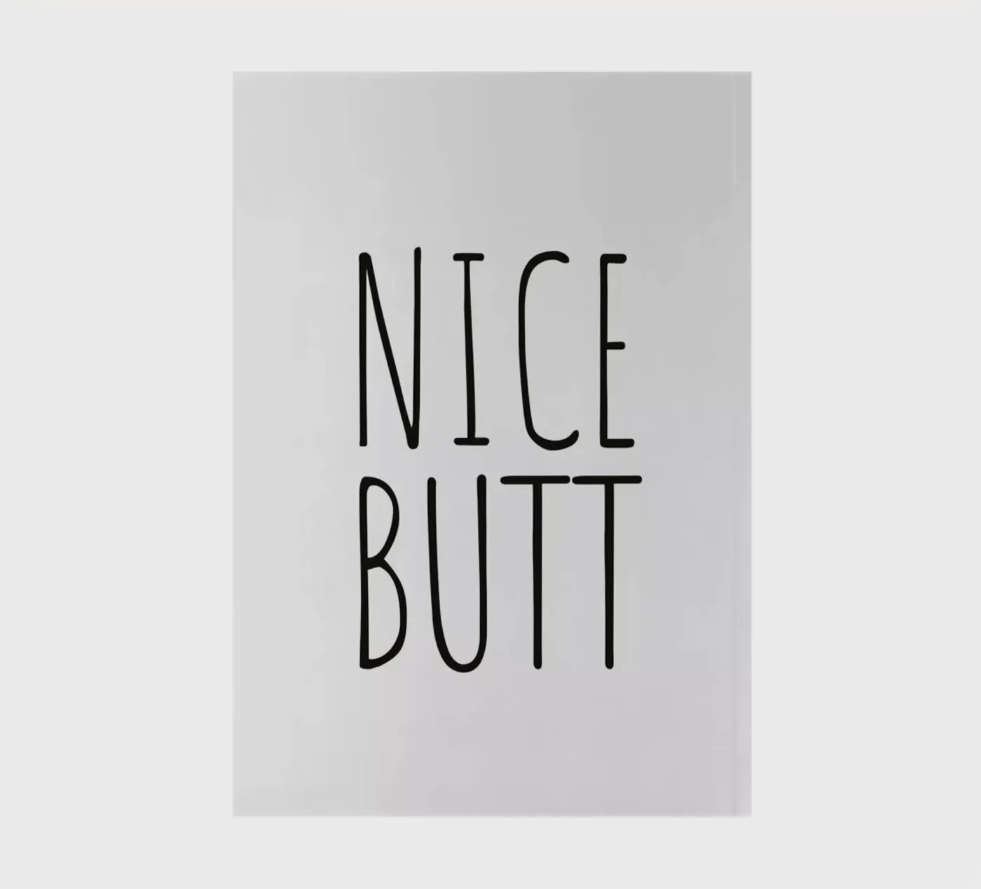 Nice Butt notebook by Ayleen