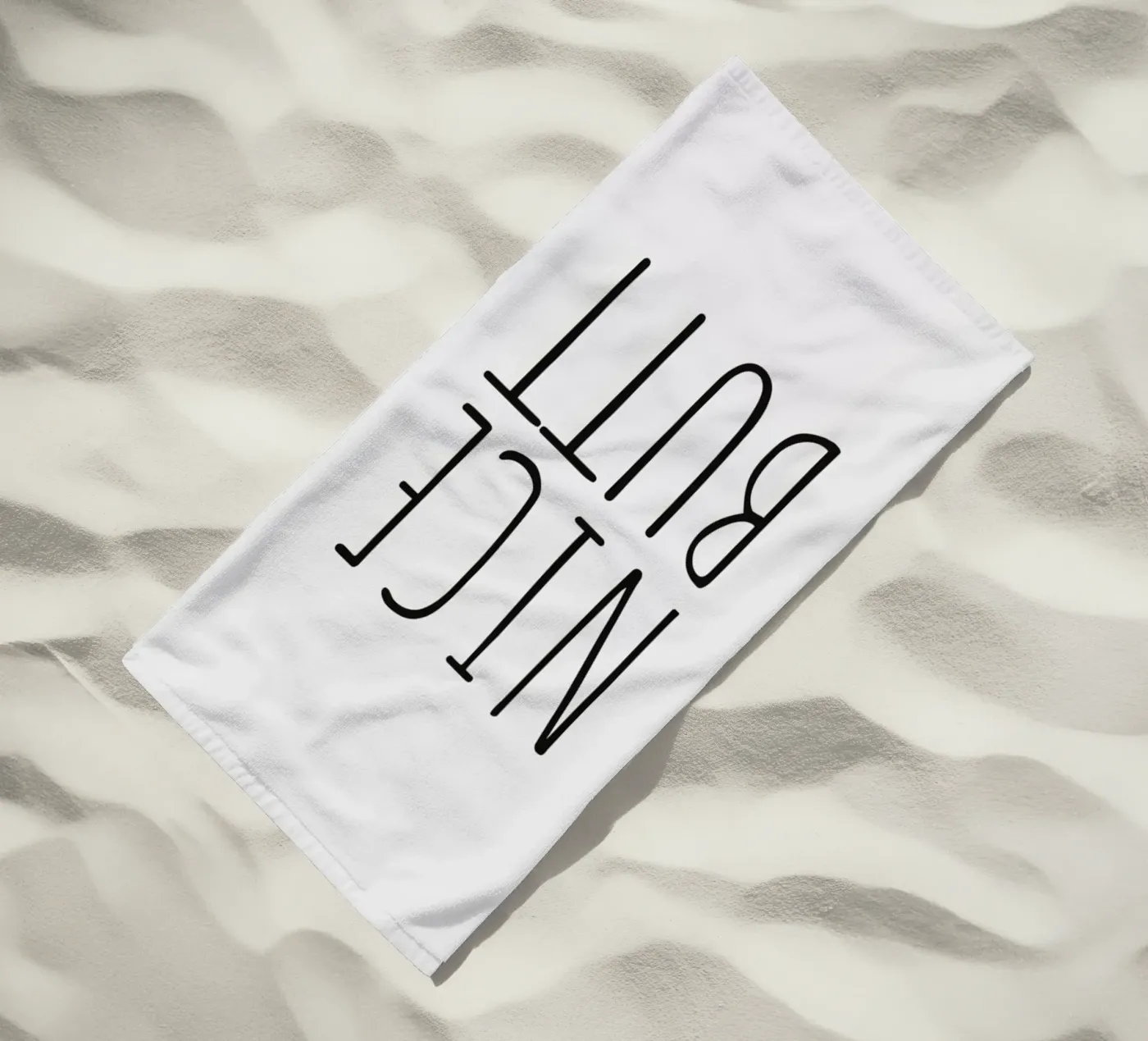 Nice Butt beach towel by Ayleen