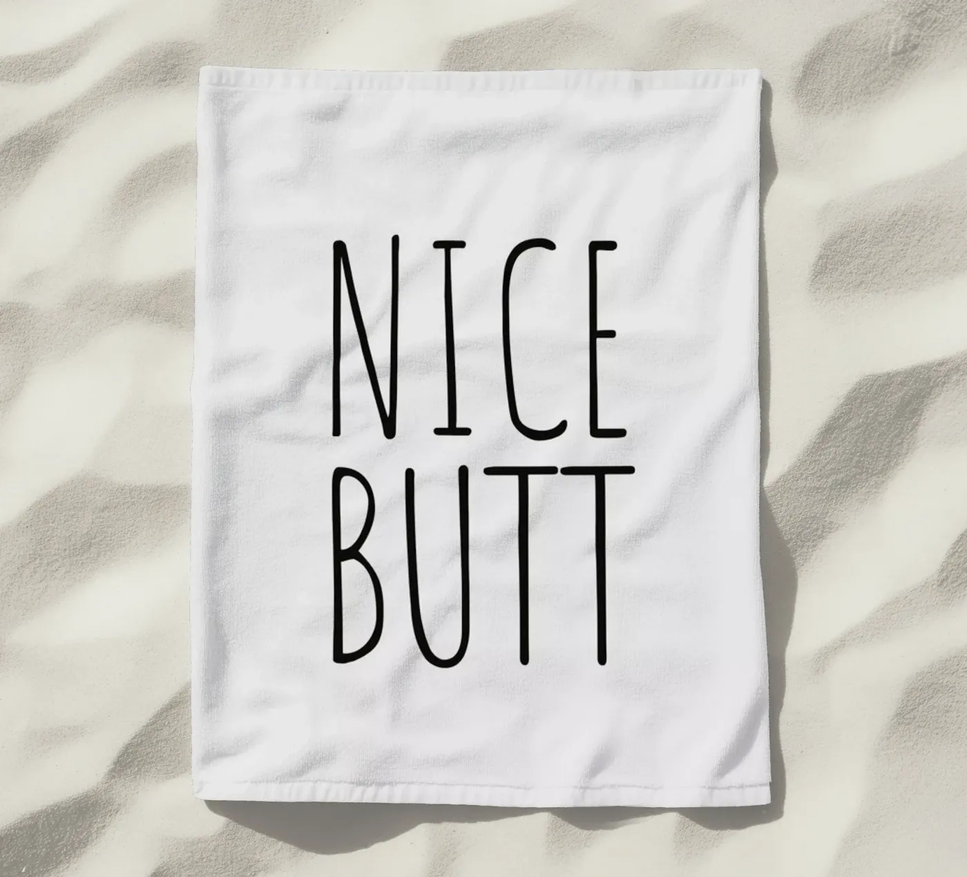 Nice Butt beach towel by Ayleen