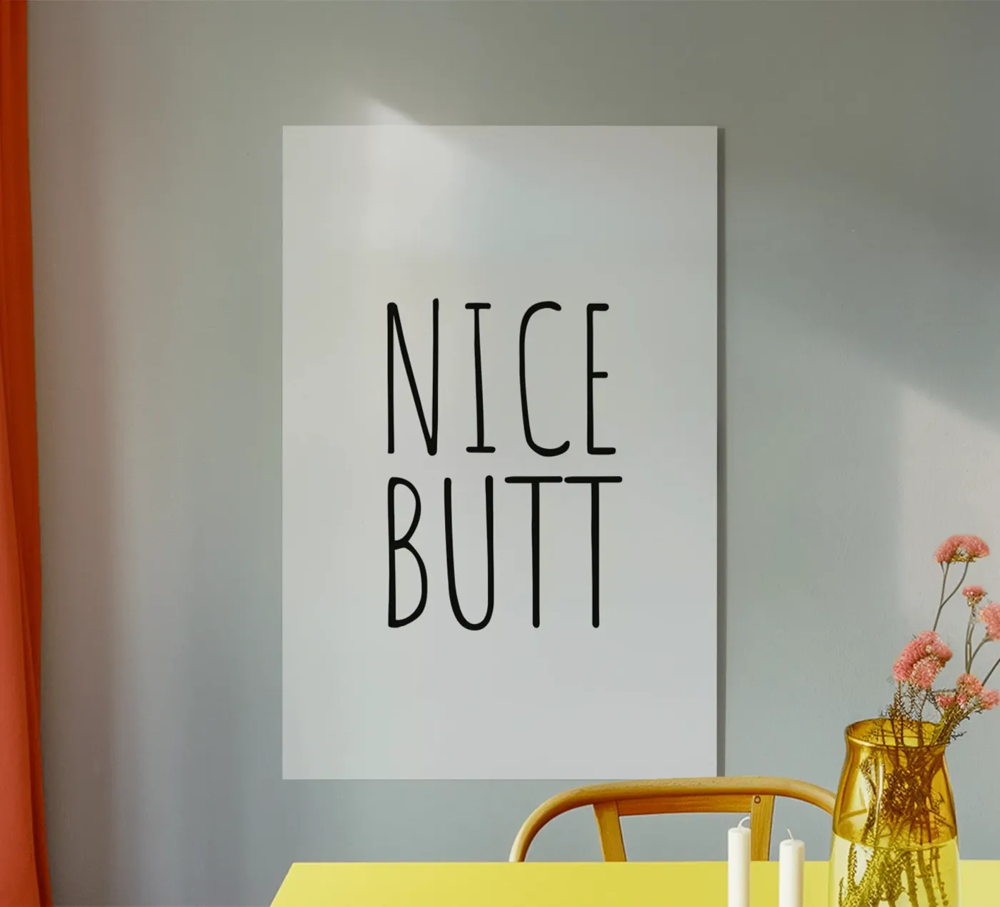 Nice Butt Acryl-Glas von Ayleen