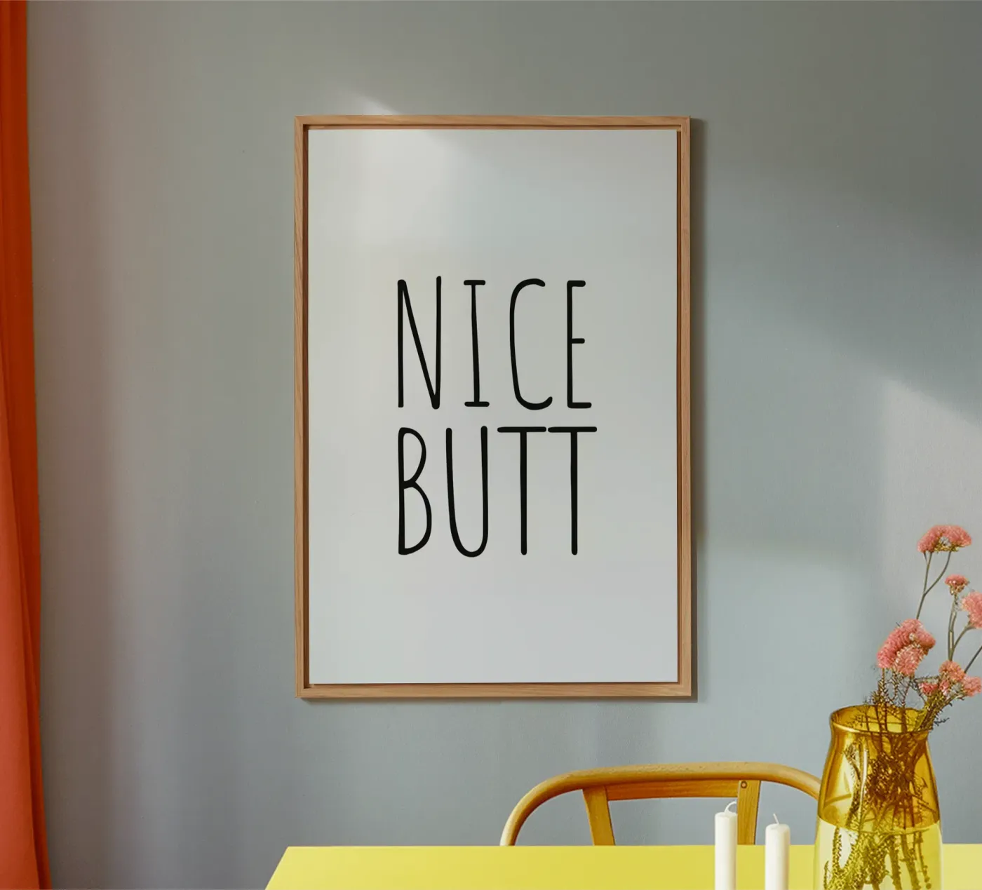 Nice Butt alluminio dibond da Ayleen