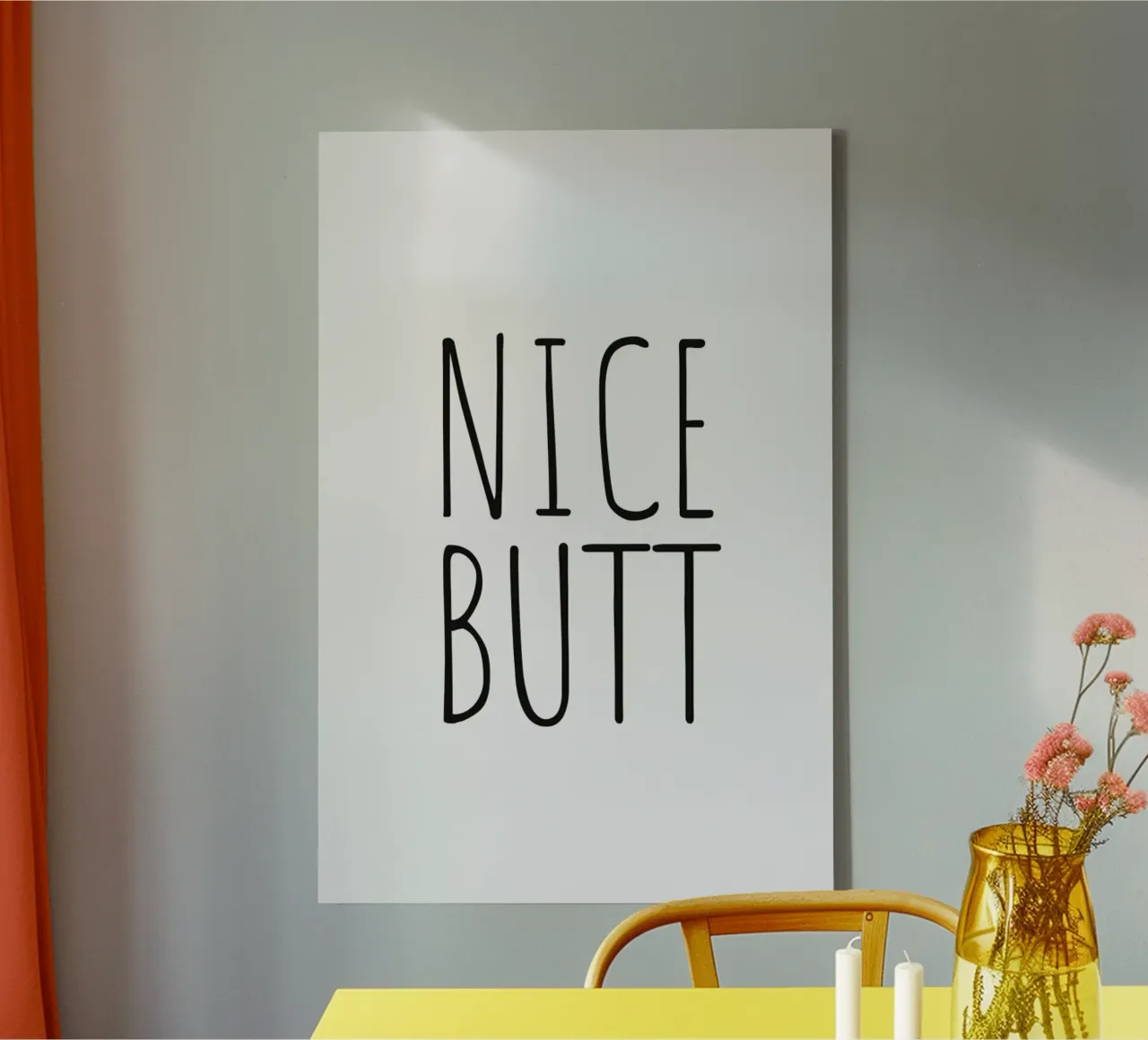 Nice Butt tela da Ayleen