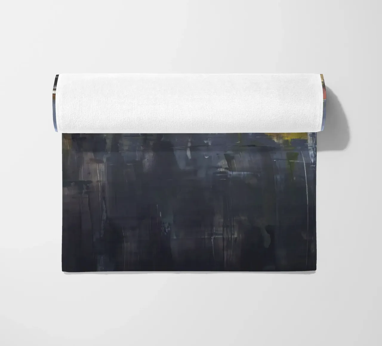 BERLINO_25_01: Pittura, Skyline in una mattina d'autunno telo mare da Eduard Warkentin Art