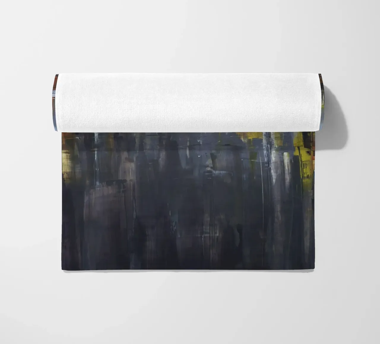 BERLINO_25_01: Pittura, Skyline in una mattina d'autunno telo mare da Eduard Warkentin Art