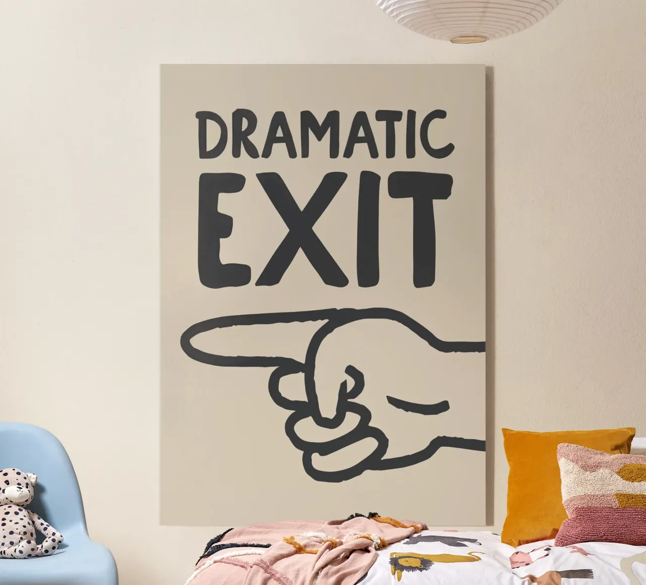 Dramatic Exit (Left) plexiglas de Attaboy Dsgn