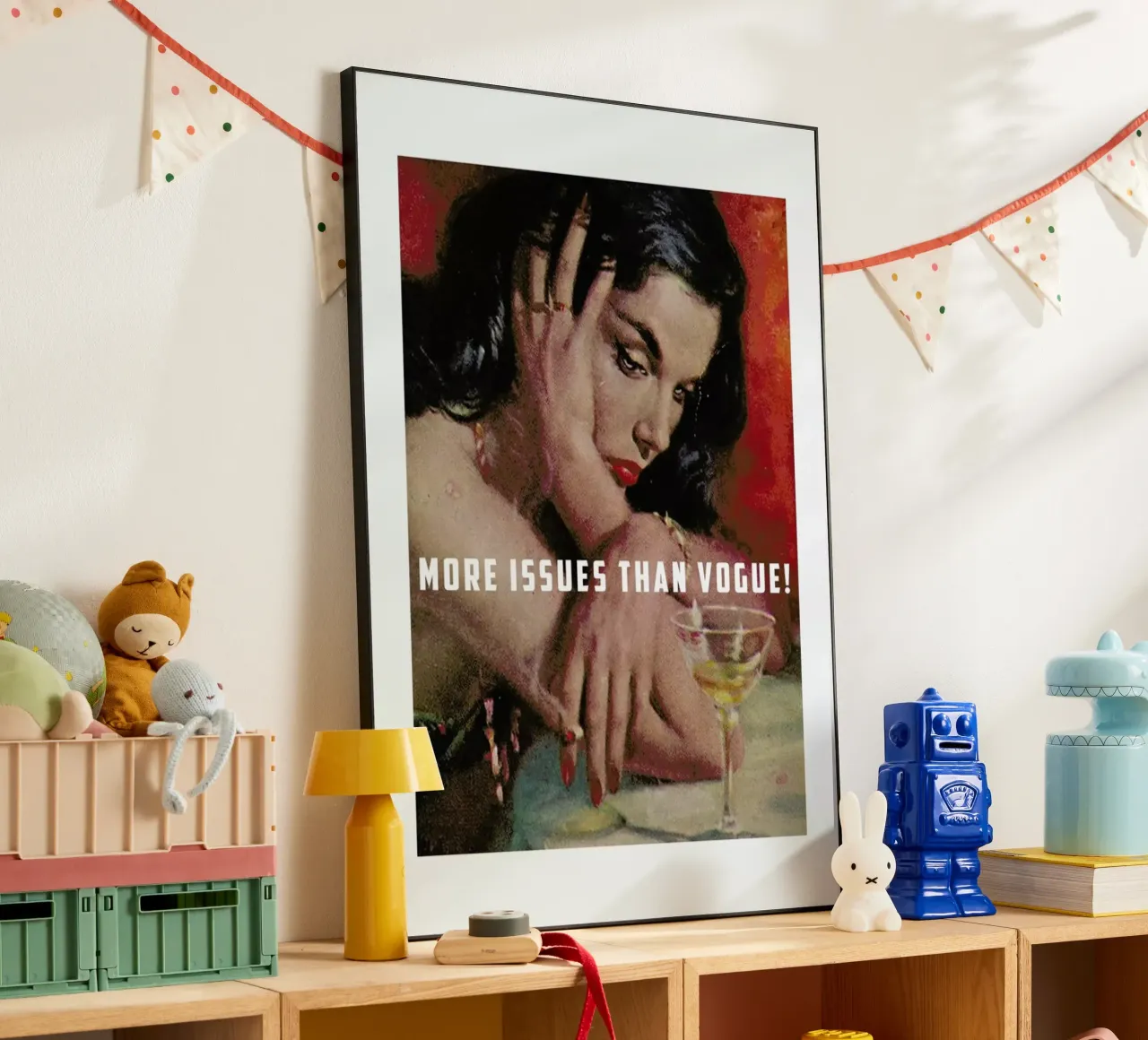 More Issues Than Vogue! alluminio dibond da Gallery Print and Art Limited