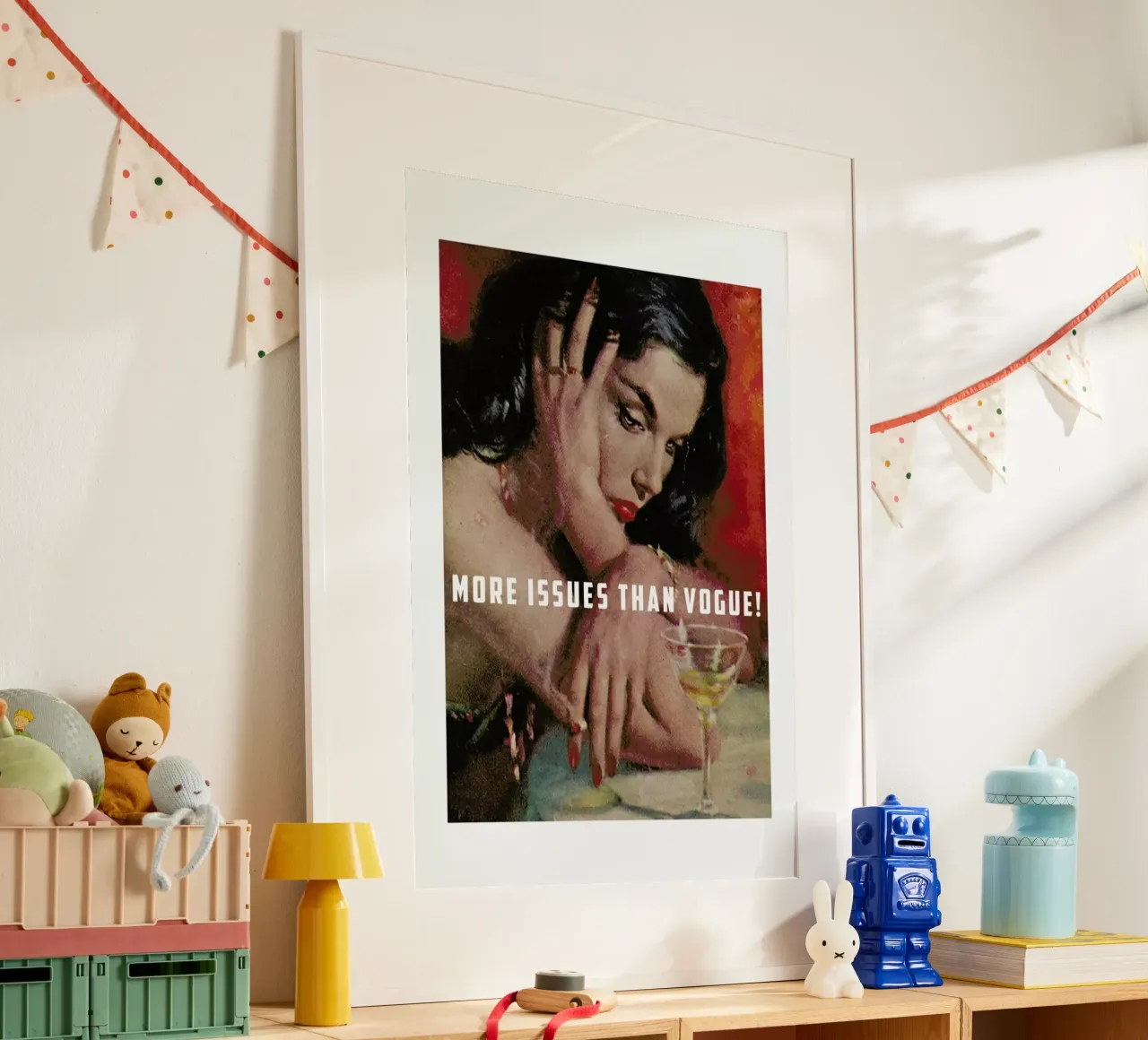 More Issues Than Vogue! carta hahnemühle da Gallery Print and Art Limited
