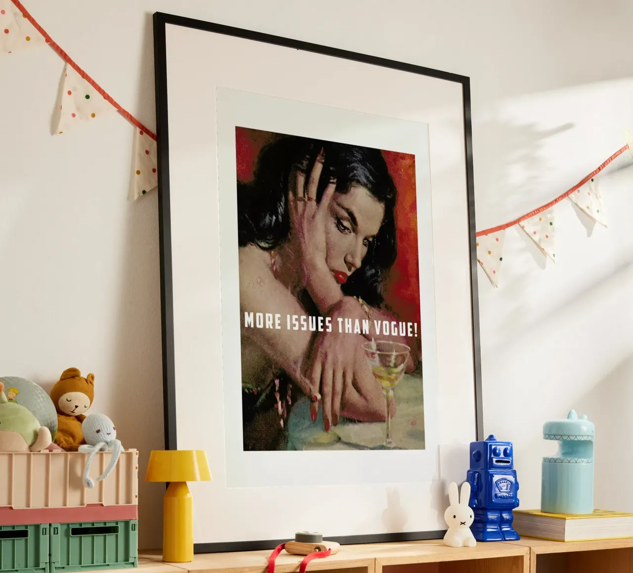 More Issues Than Vogue! carta hahnemühle da Gallery Print and Art Limited