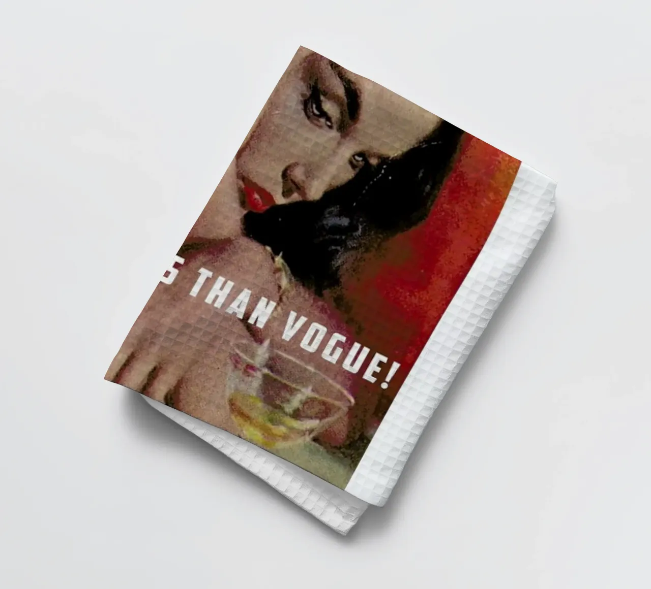 More Issues Than Vogue! canovaccio da cucina da Gallery Print and Art Limited