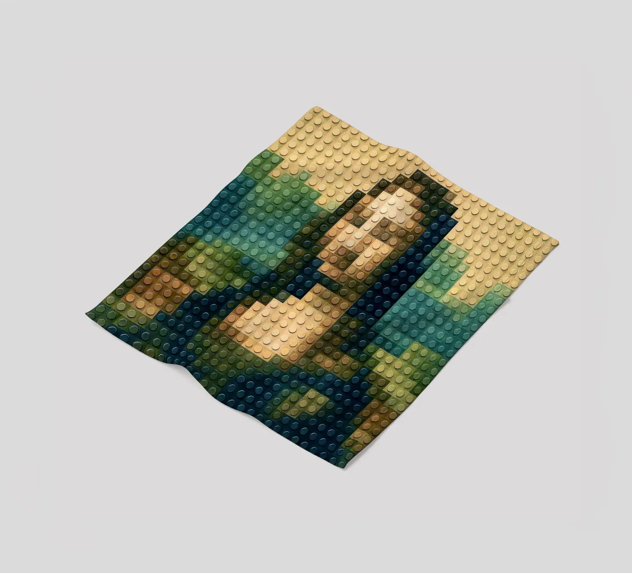 Brick Lisa coperta in pile da KUNSTstück