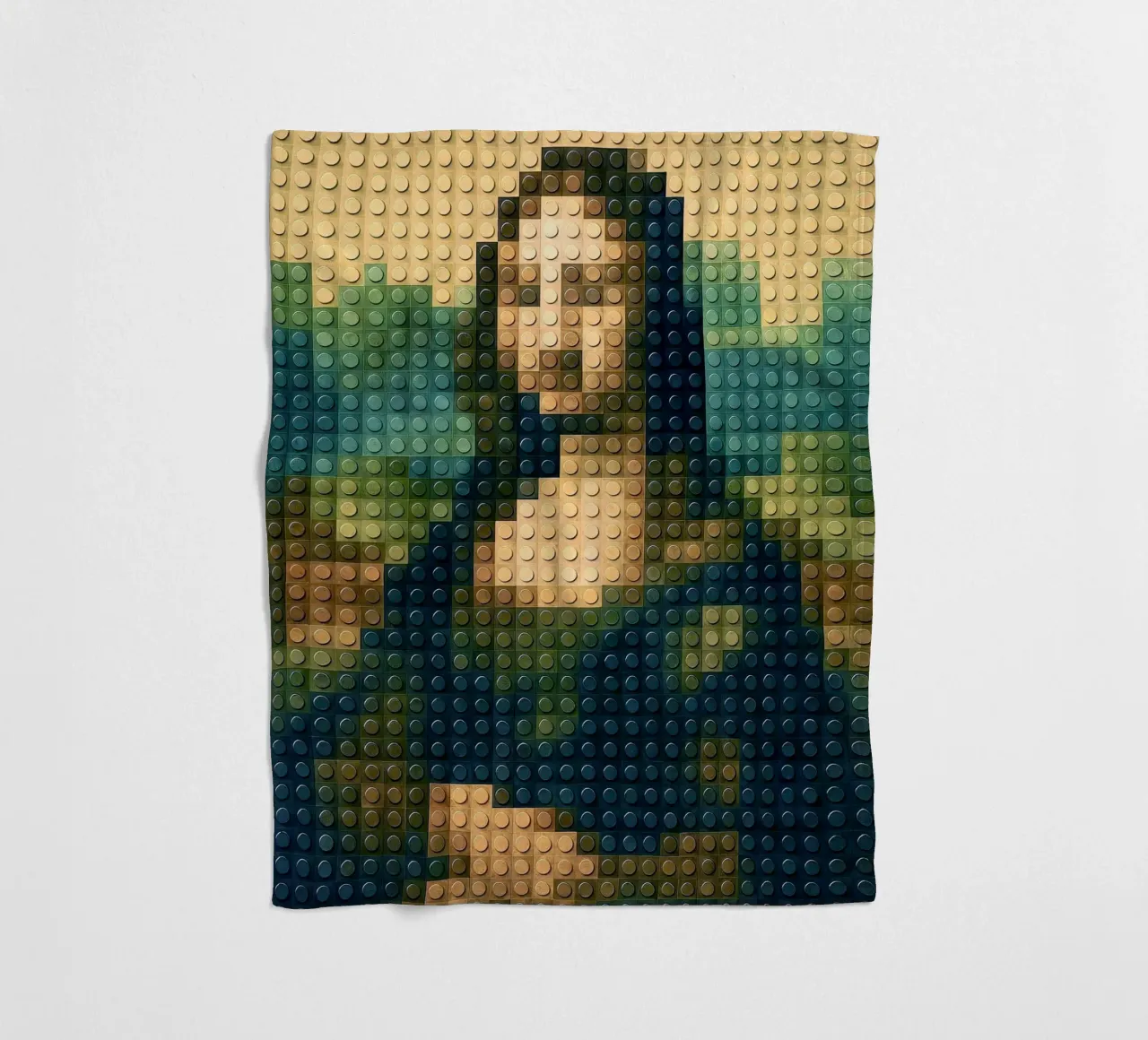 Brick Lisa coperta in pile da KUNSTstück