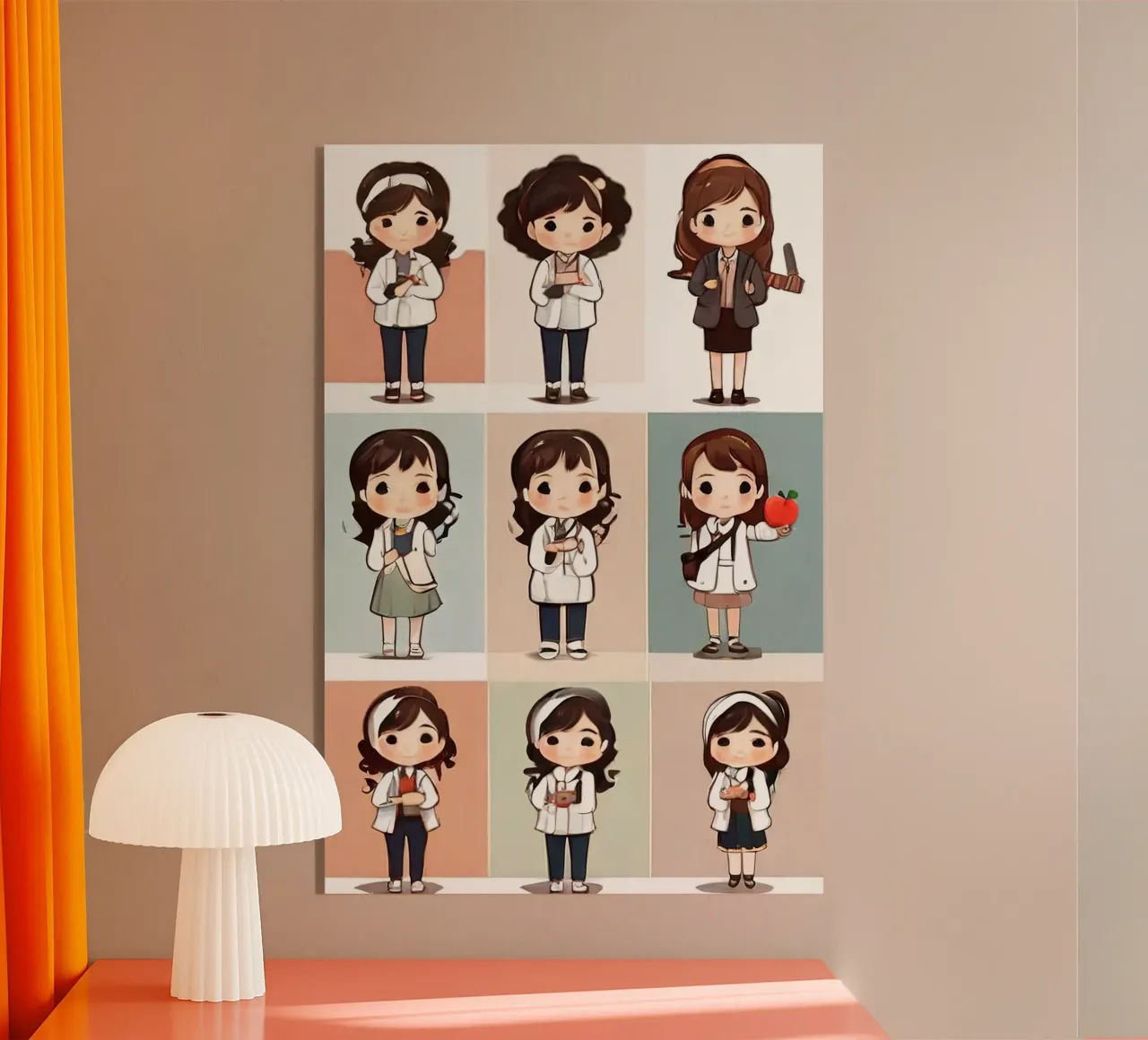 donna in carriera plexiglass da brockcon Shop