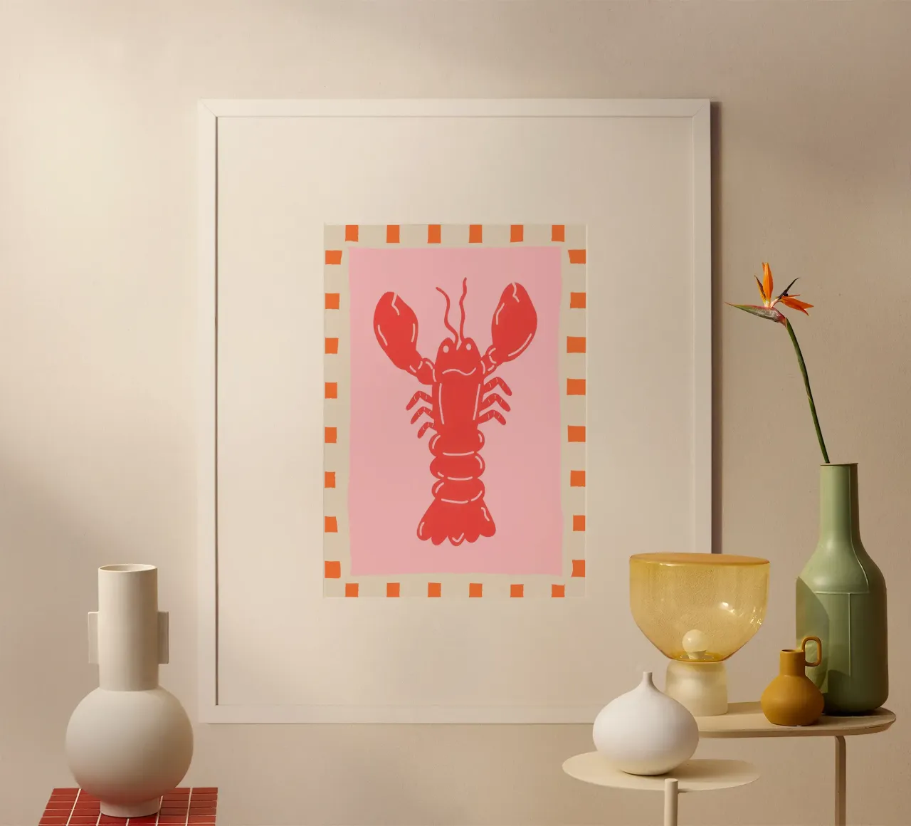 Lobster Scallop carta hahnemühle da Attaboy Dsgn