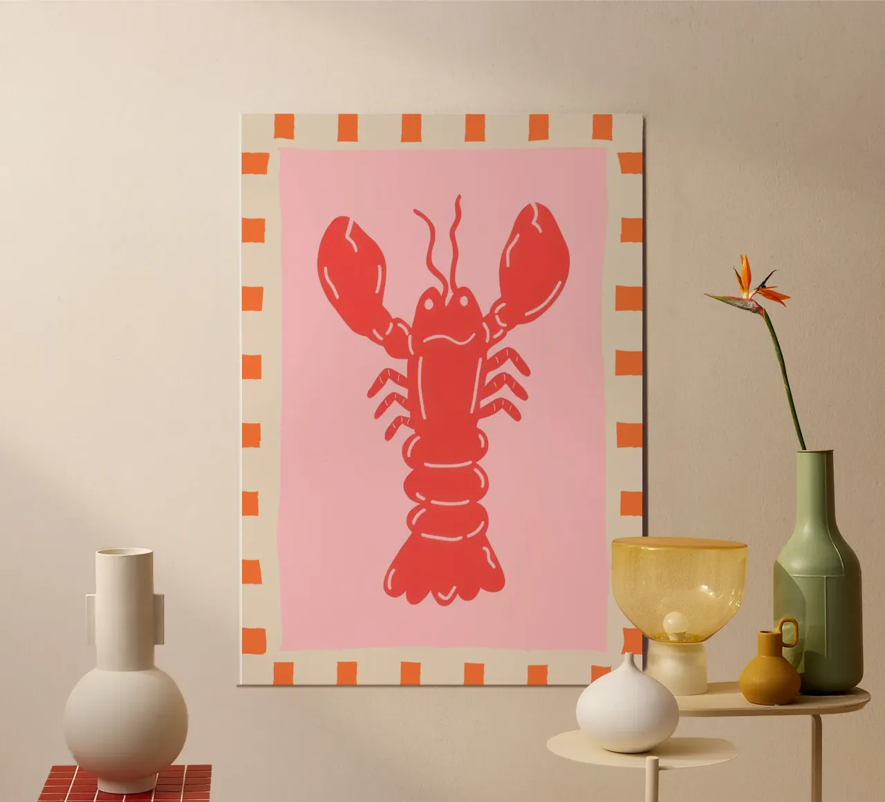 Lobster Scallop carta hahnemühle da Attaboy Dsgn