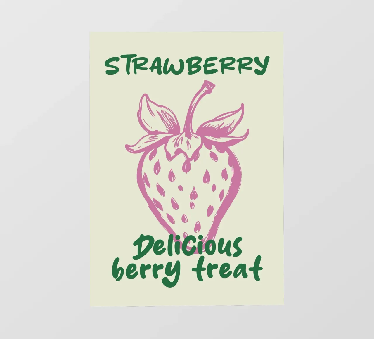 delicious strawberry telo in pvc da ramosashop