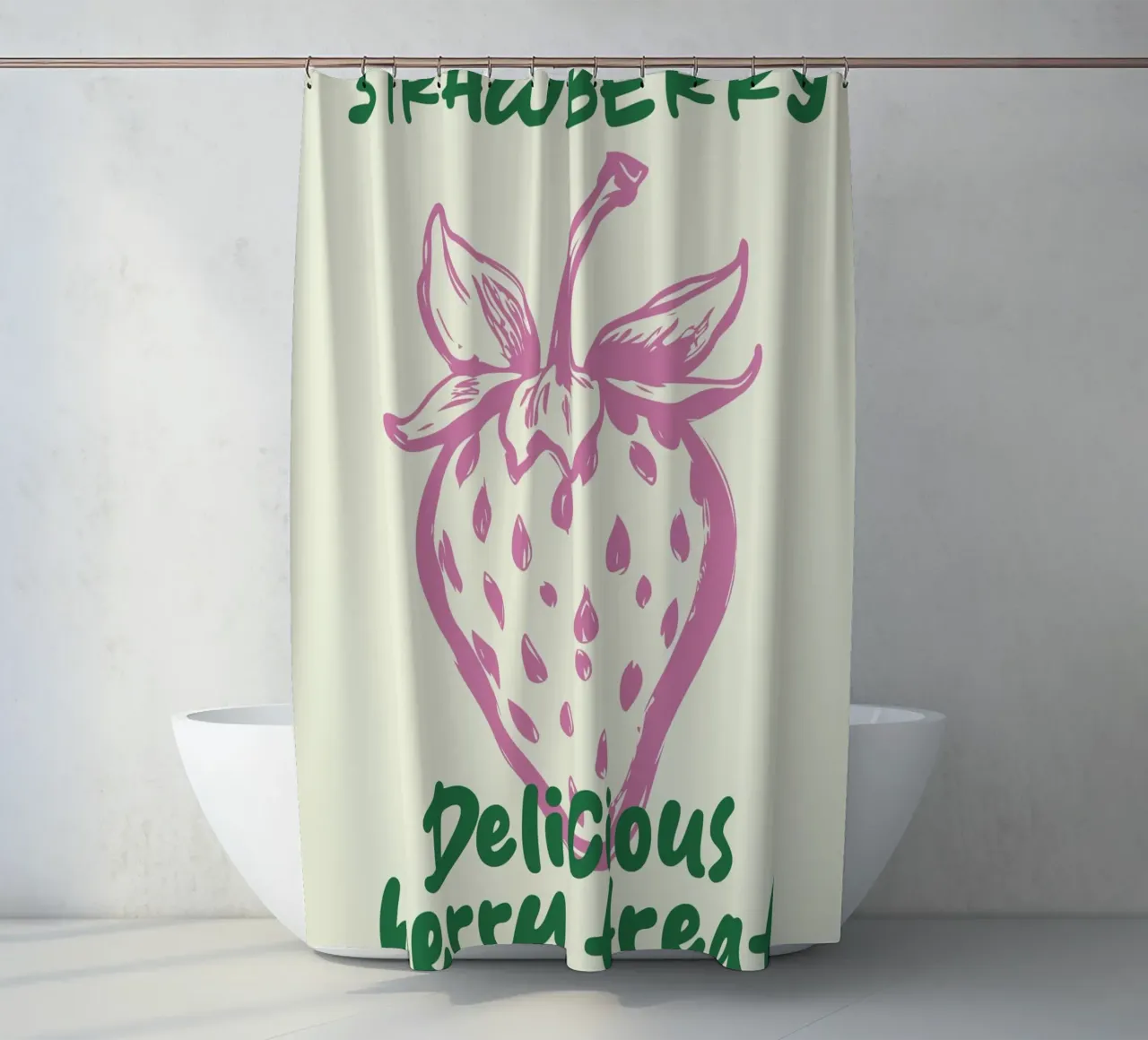 delicious strawberry tenda da doccia da ramosashop