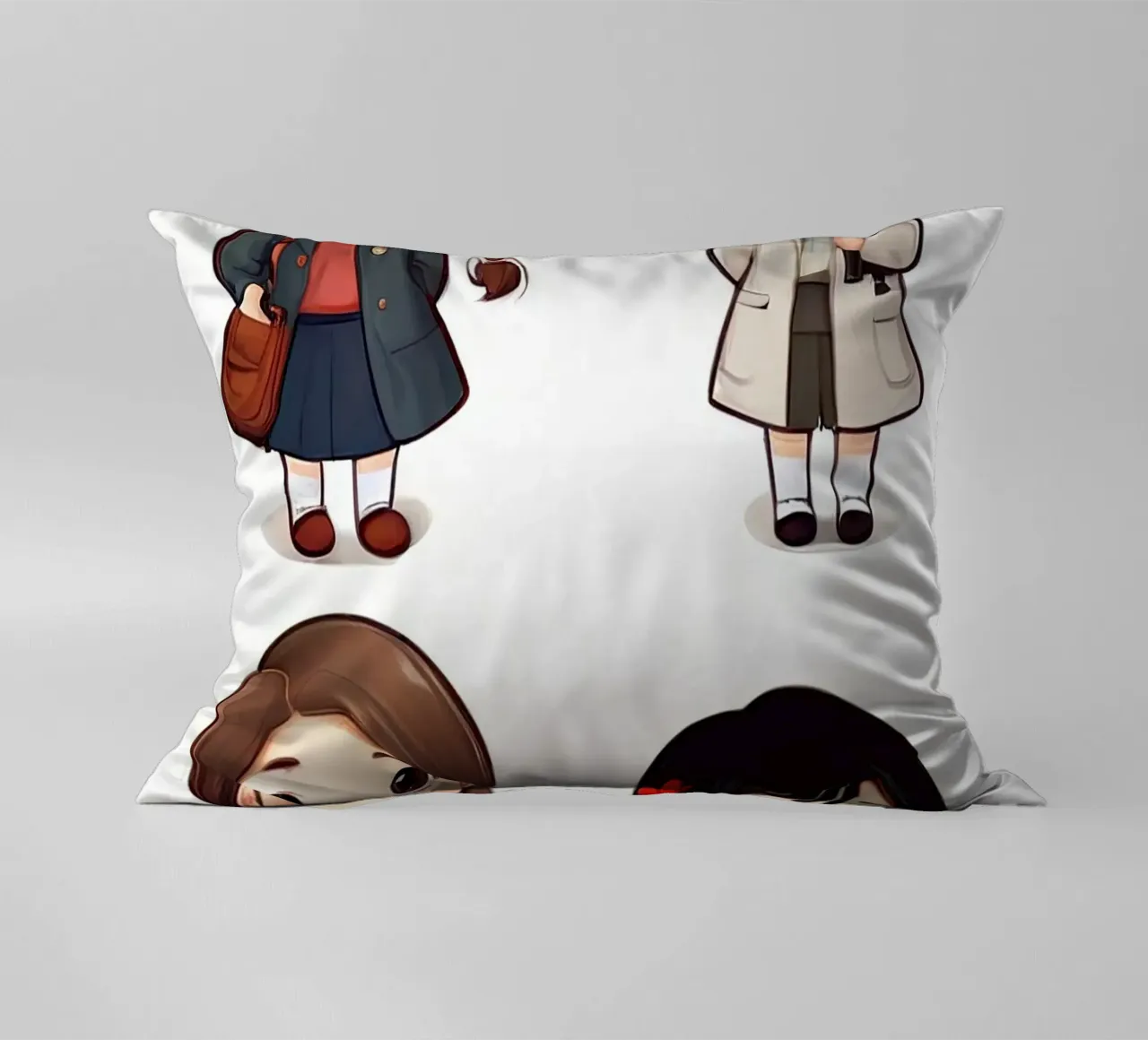 Ragazza carina cuscino da brockcon Shop