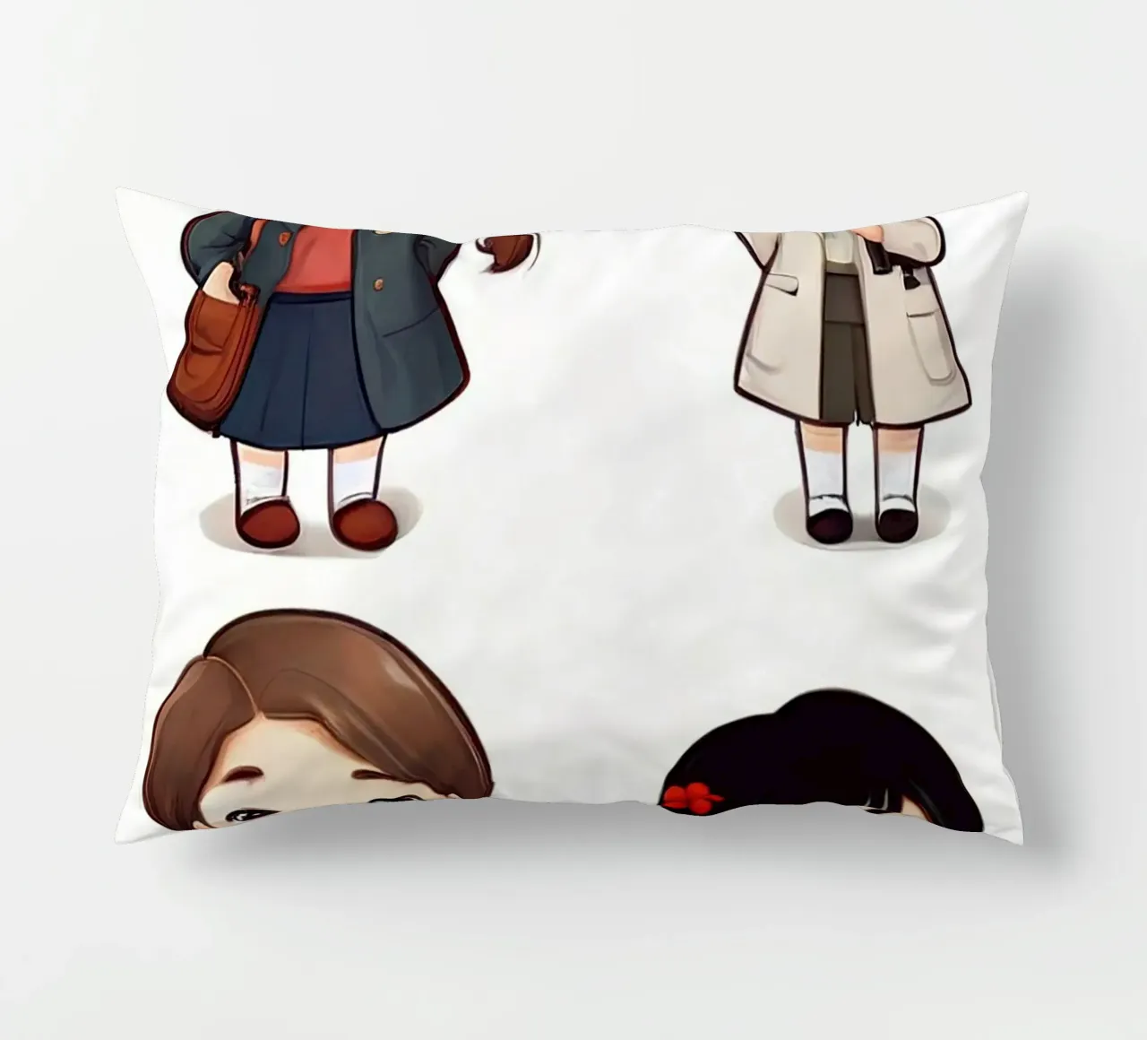 Ragazza carina cuscino da brockcon Shop