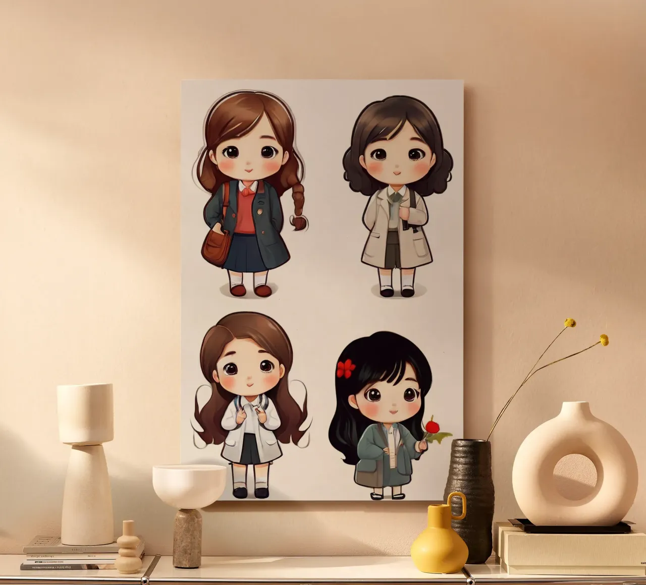 Ragazza carina alluminio dibond da brockcon Shop