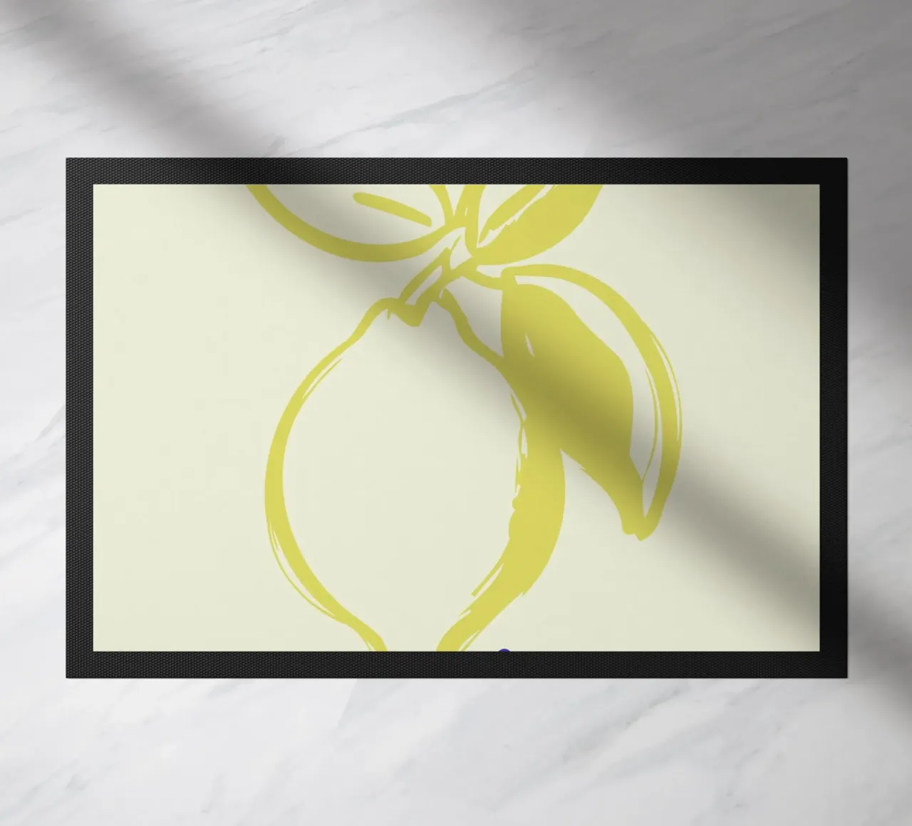lemon doormat by ramosashop