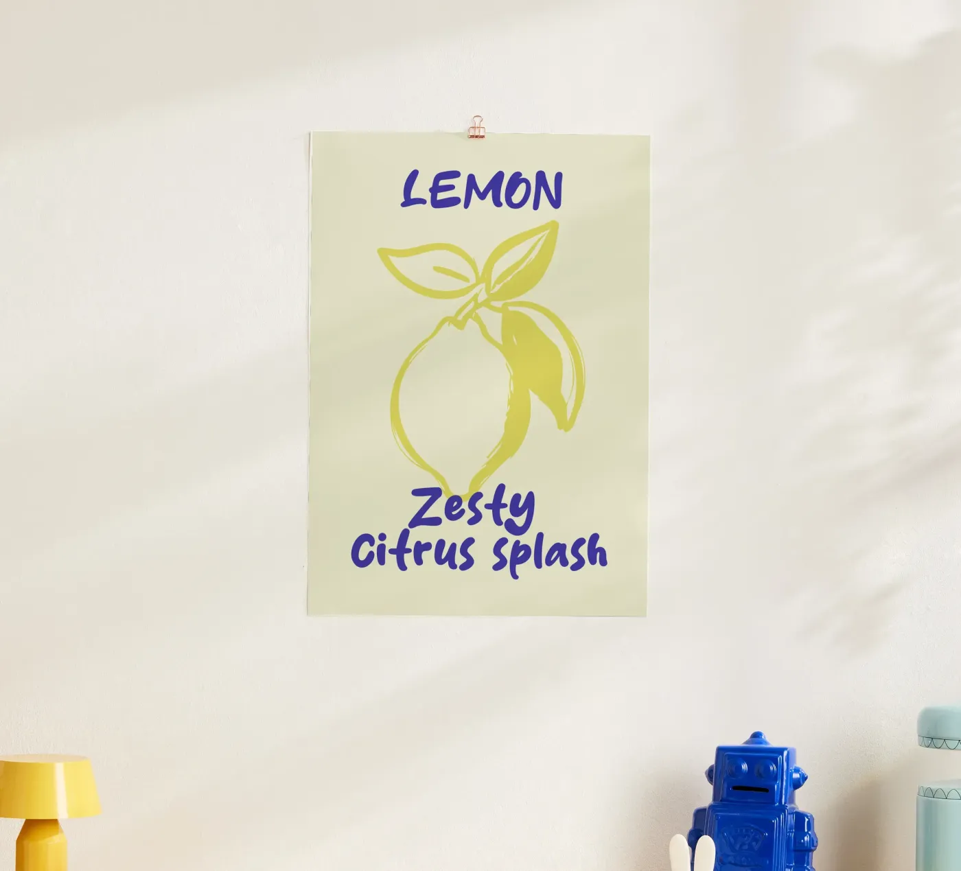 lemon poster van ramosashop
