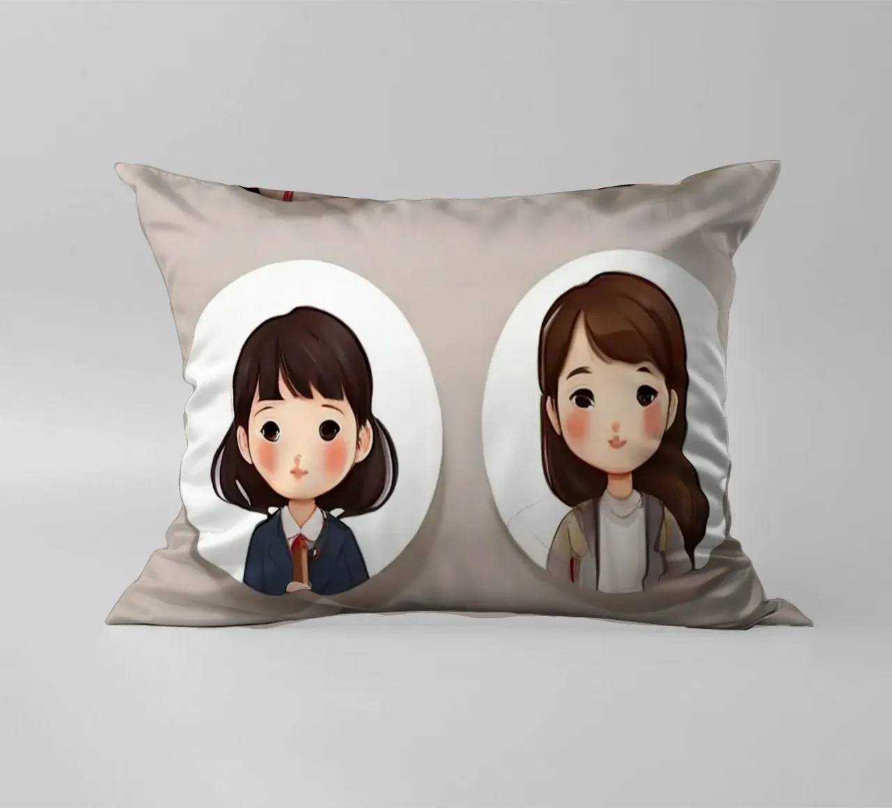 Ragazza Wow cuscino da brockcon Shop